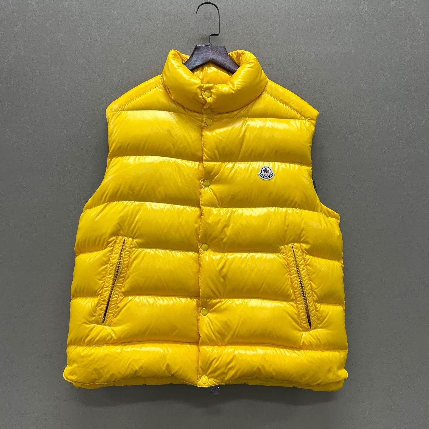 Moncler Moncler 99 New Yellow Down Vest 5 Size US XXL / EU 58 / 5 - 1 Thumbnail