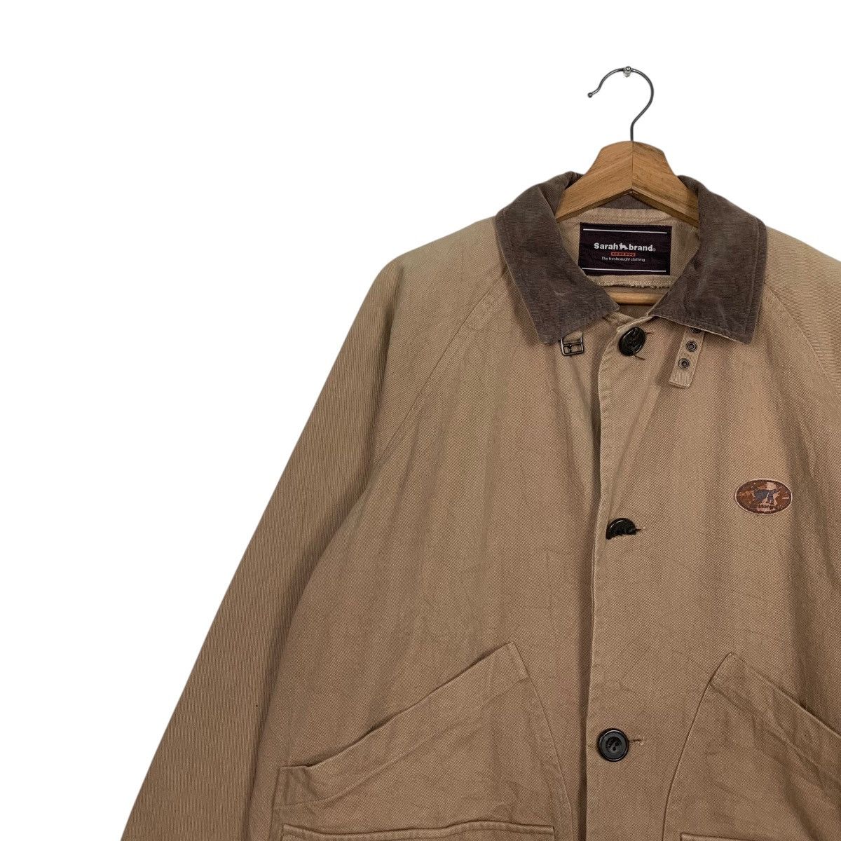 Vintage SARAH BRAND Good Dog Big Logo Worker Jacket #2476-C111 Size US M / EU 48-50 / 2 - 8 Thumbnail