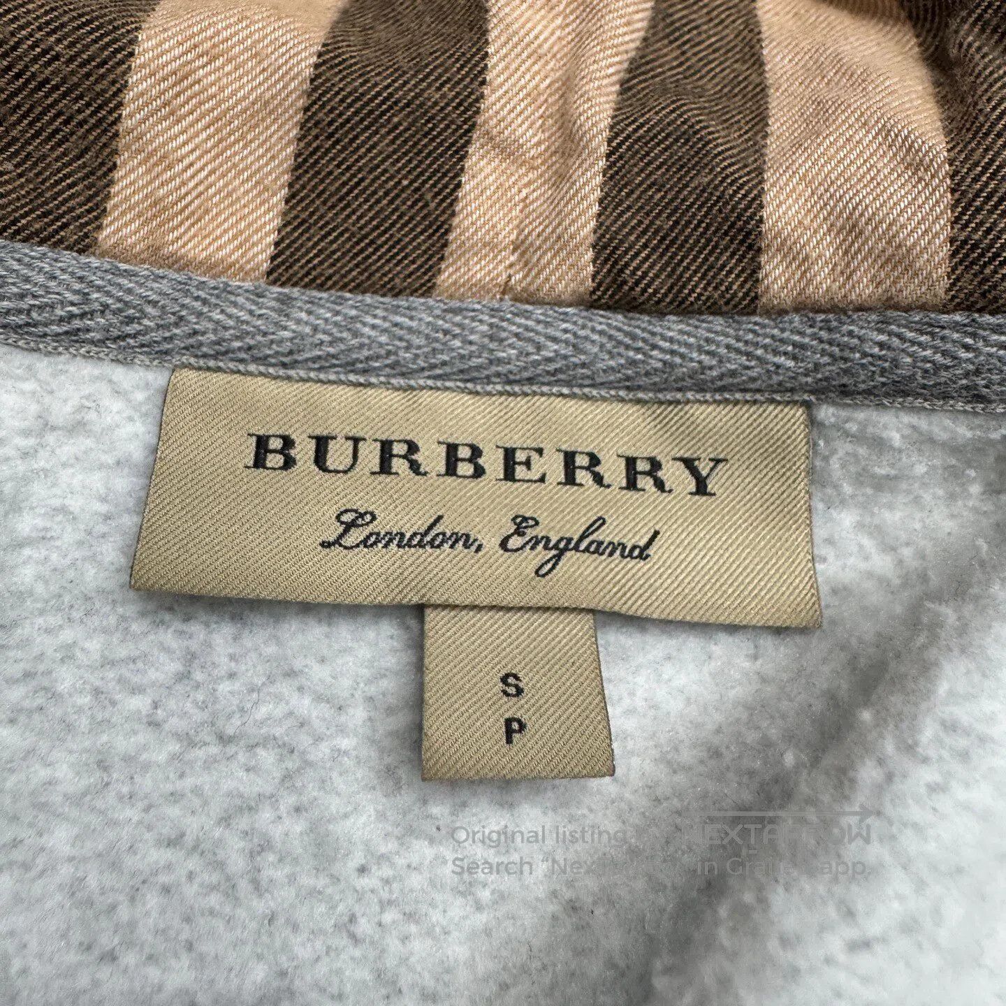 Burberry BURBERRY Embroidered warhorse-print hooded hoodie| Size US S / EU 44-46 / 1 - 3 Thumbnail