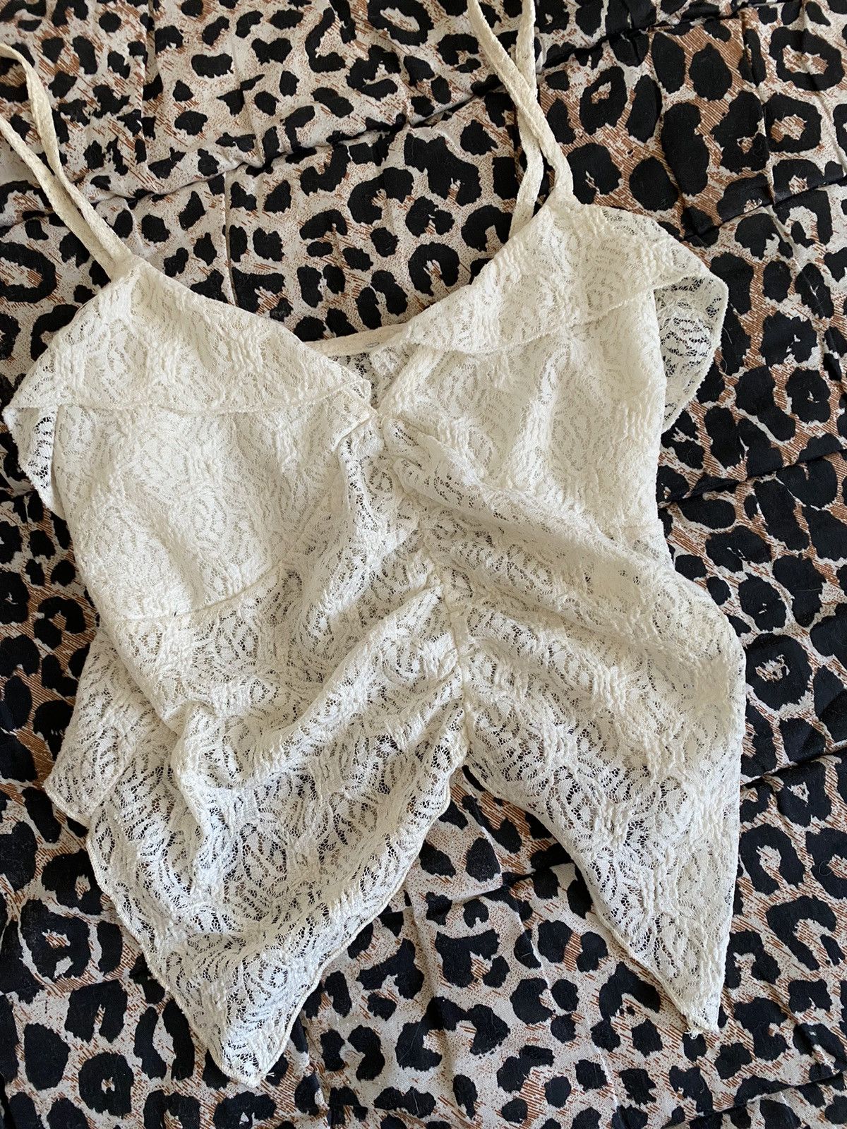 Vintage Vintage white tank top Size S / US 4 / IT 40 - 4 Thumbnail