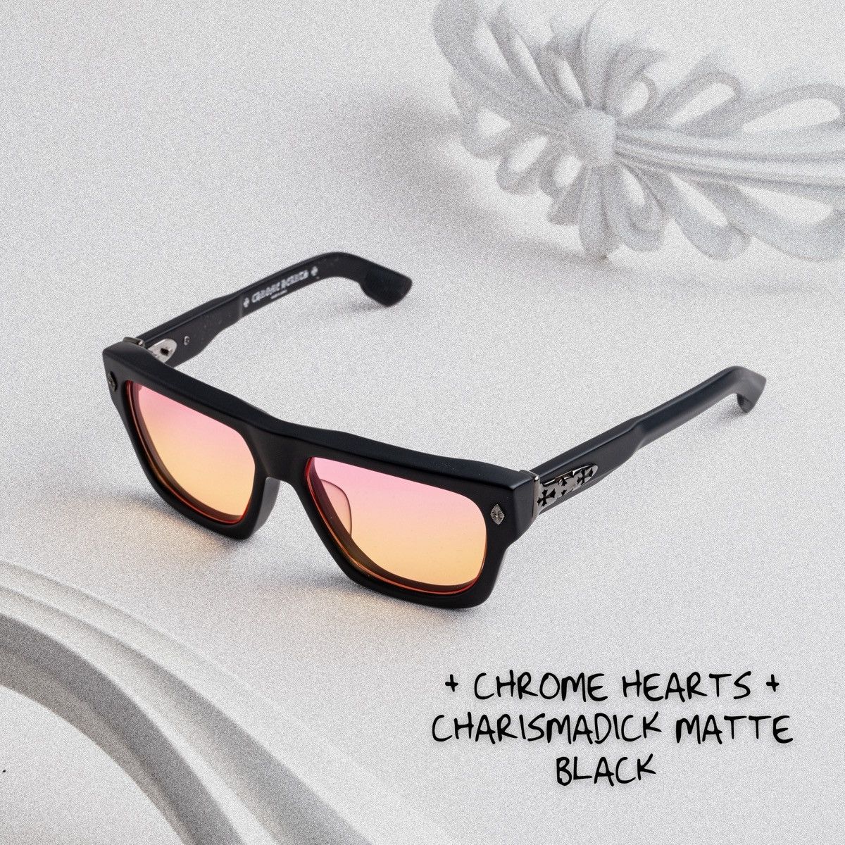 Chrome Hearts CHROME HEARTS CHARISMADICK BBOY SUNGLASSES Size ONE SIZE - 1 Thumbnail
