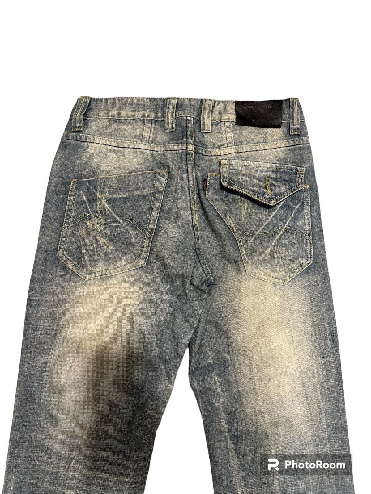 Japanese Brand × Vintage Vintage Solberry Blue Wash Distressed Jeans Size US 31 - 7 Thumbnail