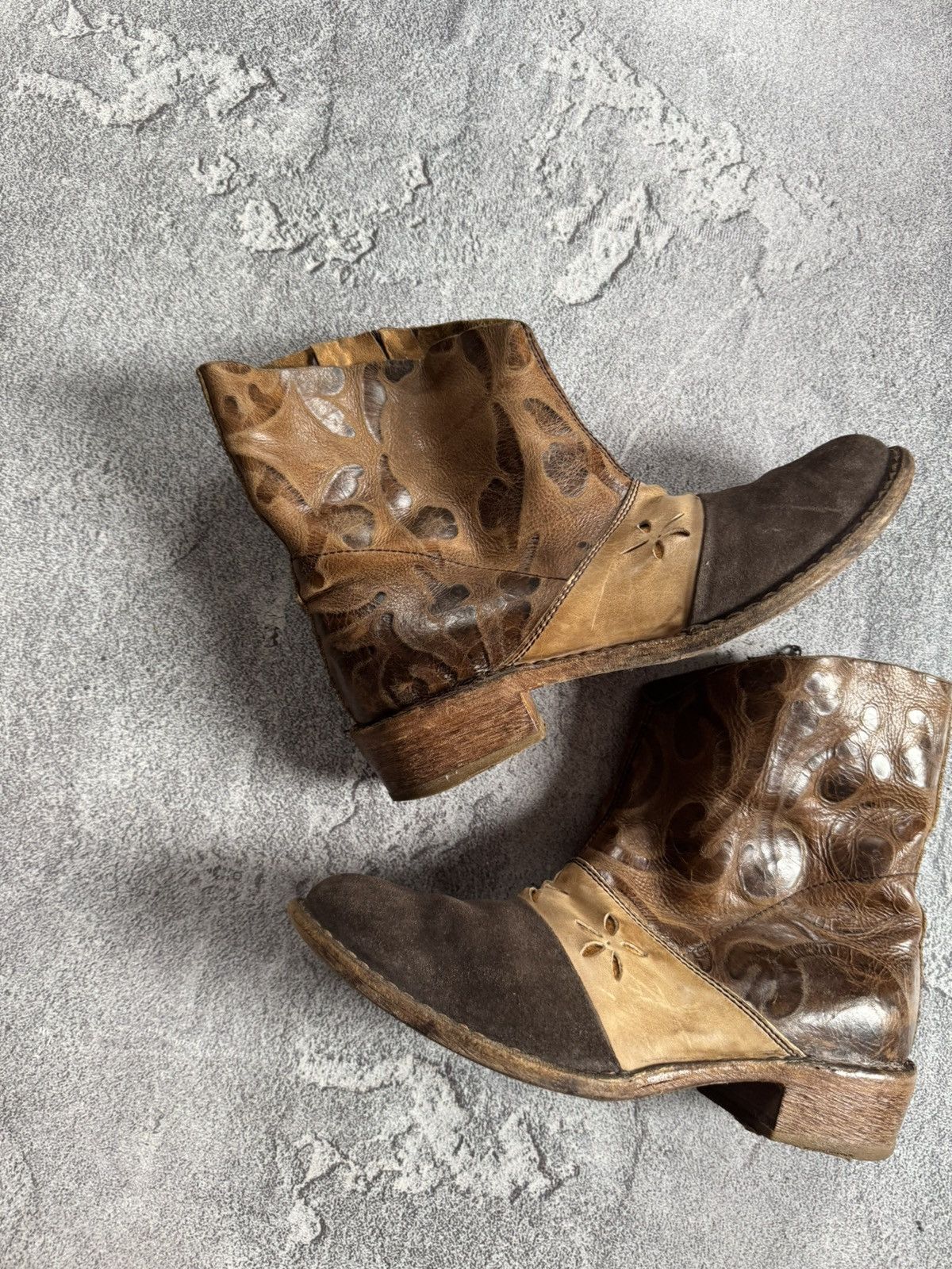 MoMA MOMA 38.5 wester cowboy shoes boots avantgarde retro Size US 8.5 / IT 38.5 - 2 Thumbnail
