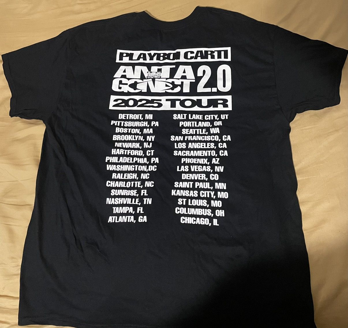 Ken Carson ANTAGONIST TOUR 2.0 XL SHIRT Size US XL / EU 56 / 4 - 2 Thumbnail
