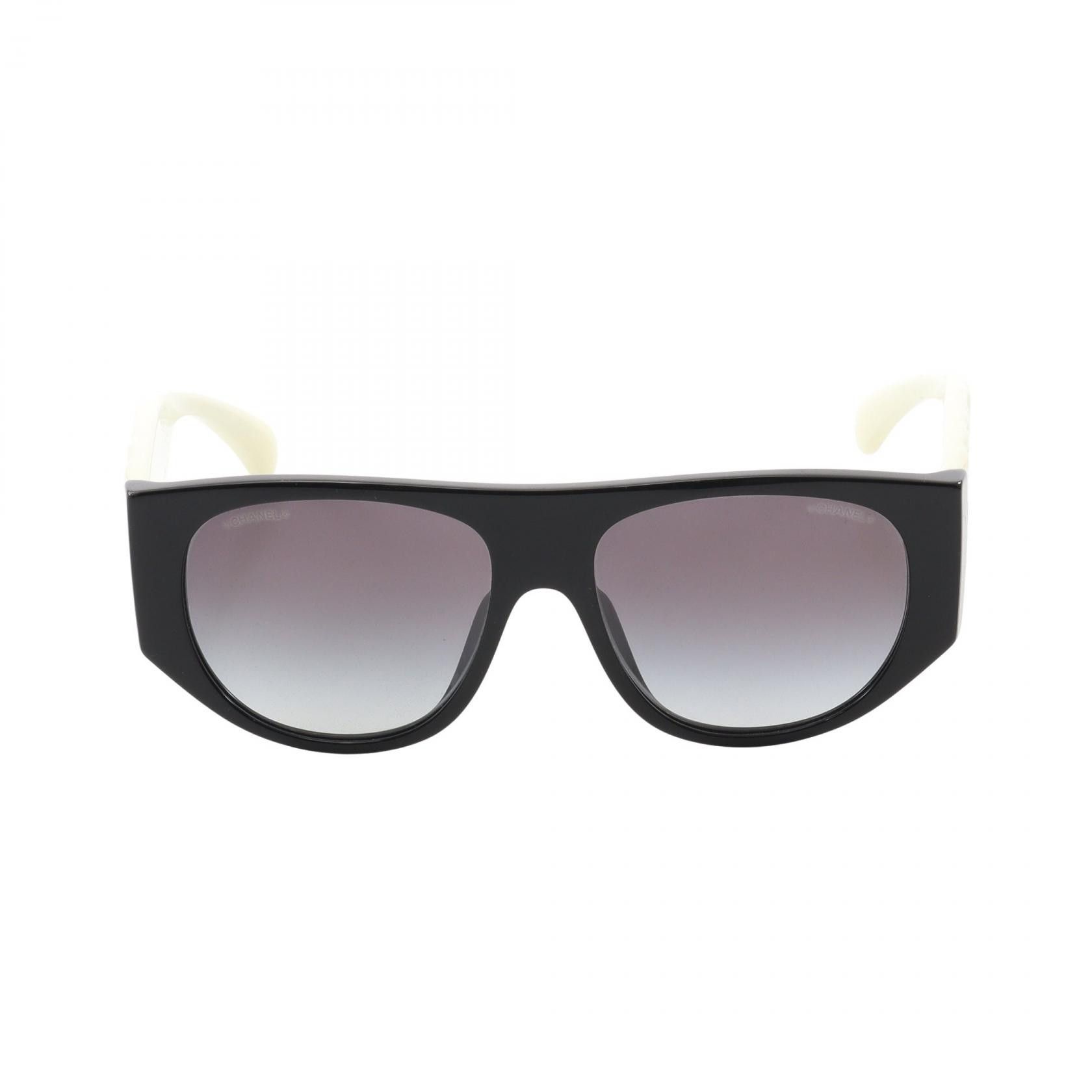 Chanel Chanel Matelassé Coco Mark Sunglasses Plastic Sunglasses