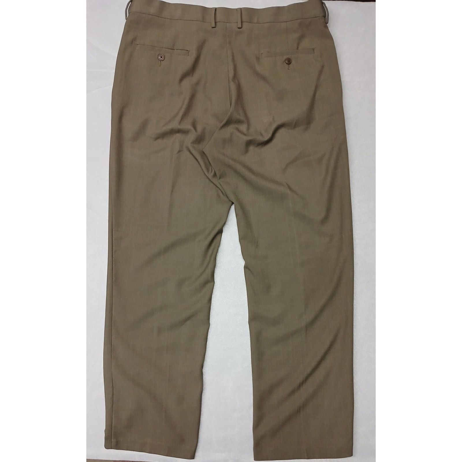 Haggar Haggar 38x32 Beige Polyester Relaxed Comfort Classic Pants Size US 38 / EU 54 - 11 Thumbnail