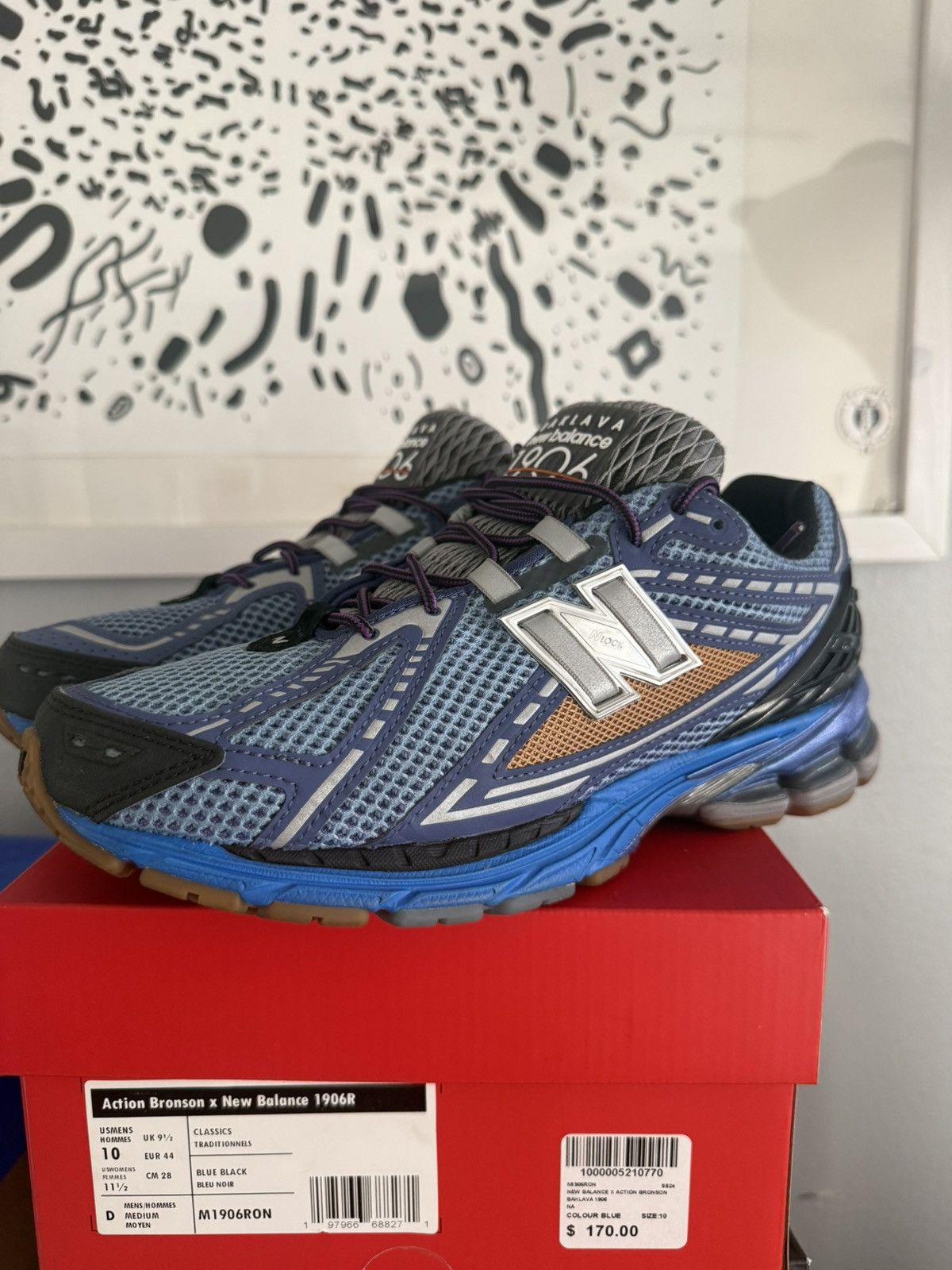 Action Bronson × New Balance Action Bronson x New Balance 1906r Size US 10 / EU 43 - 2 Thumbnail
