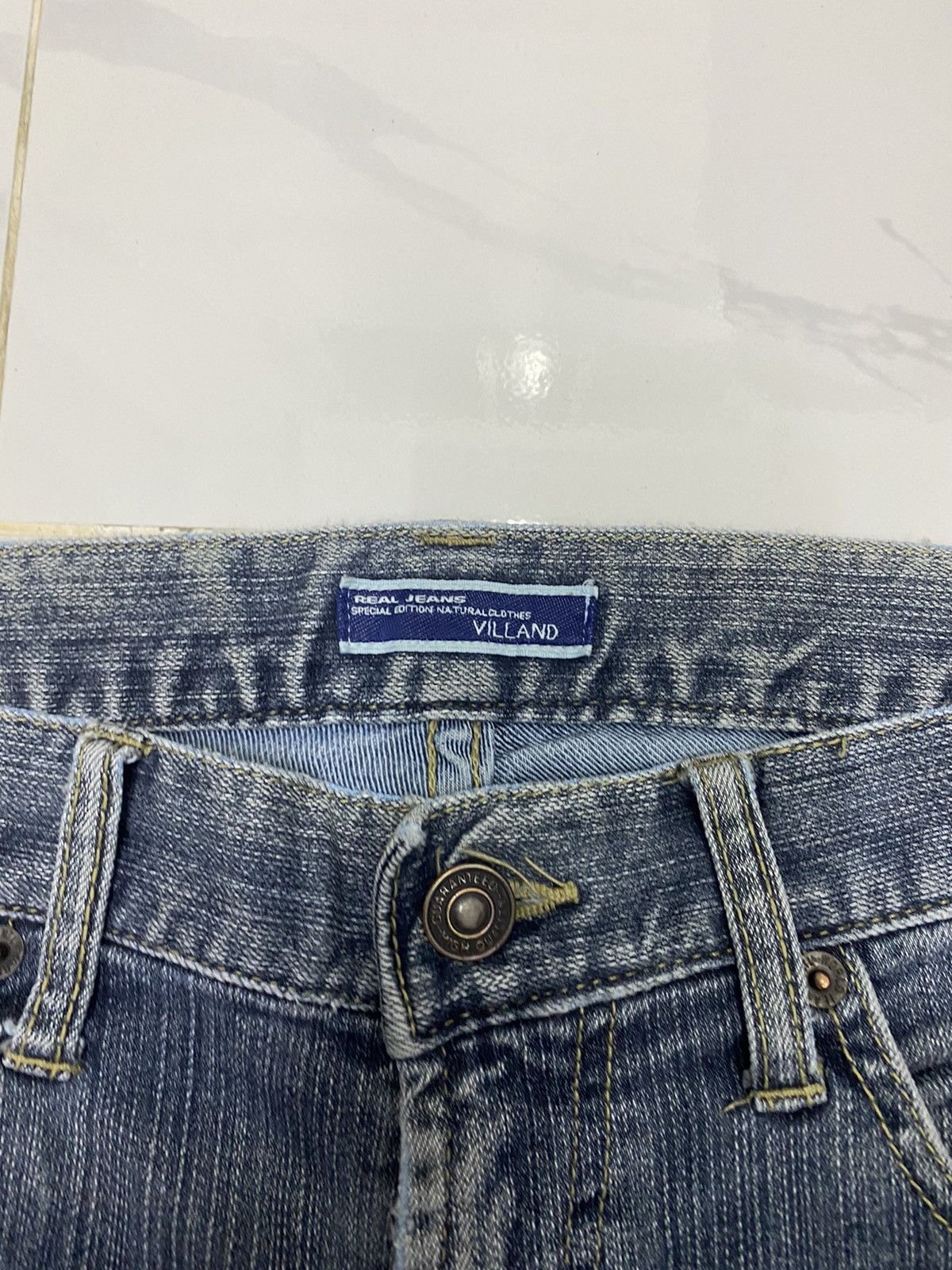 Hysteric Glamour × Japanese Brand × Vintage VILLAND JEANS DISTRESS DENIM HYSTERIC GLAMOUR STYLE JEANS Size US 30 / EU 46 - 8 Thumbnail