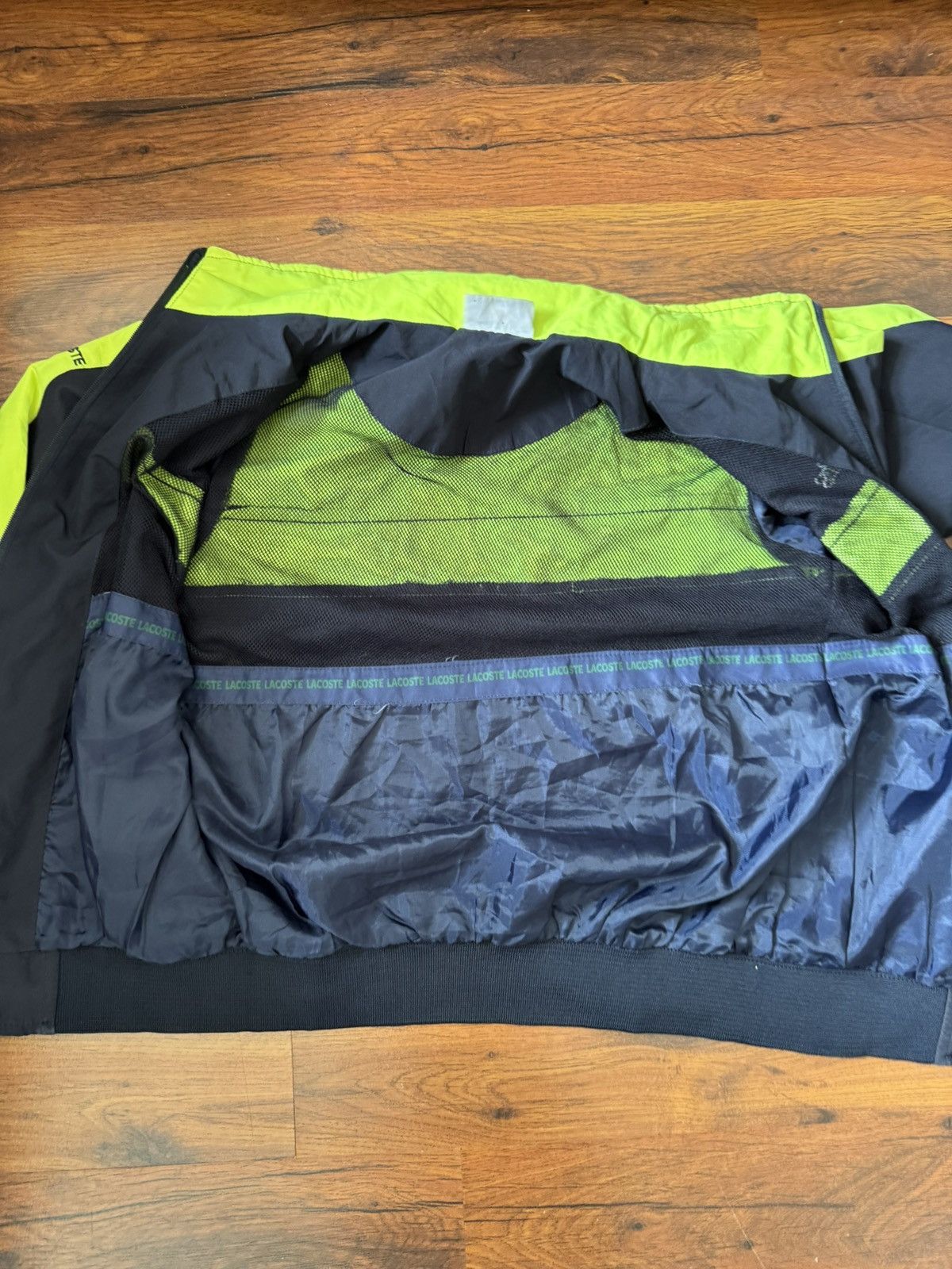 Lacoste Vintage Lacoste Andy Roddick Windbreaker Jacket Drill Size US S / EU 44-46 / 1 - 11 Thumbnail