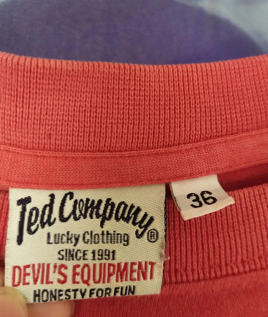 If Six Was Nine × Tedman Tedman Devil's Air Force Big Print Longsleeve Size S / US 4 / IT 40 - 5 Thumbnail