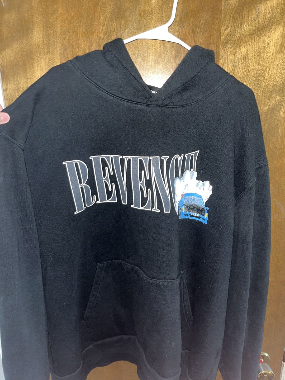 Revenge Revenge x 999 Club GBGR Hoodie Black Size US XXL / EU 58 / 5 - 1 Thumbnail