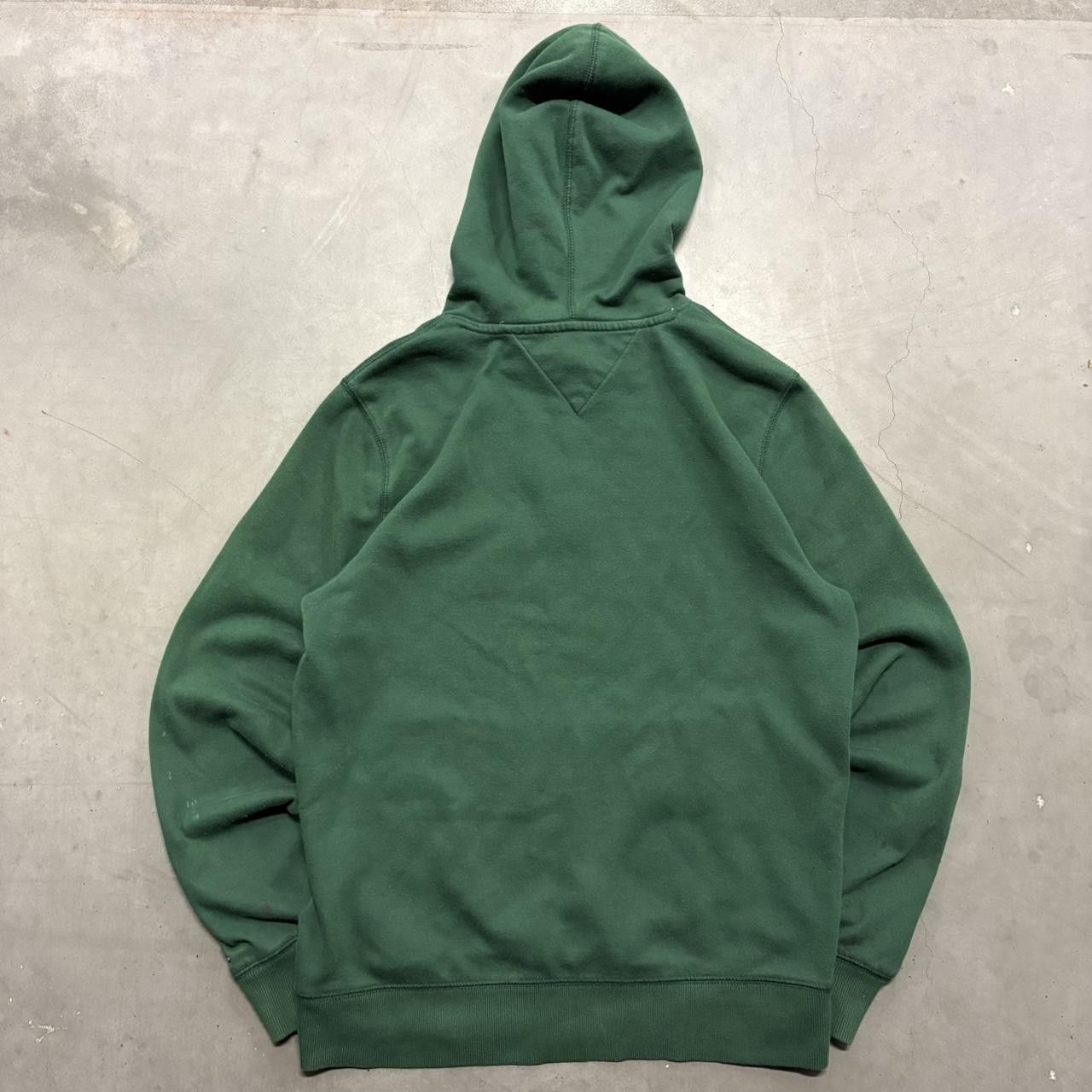 Tommy Hilfiger Crazy Vintage Y2K/2000s Tommy Hilfiger Green Streetwear Essential Hoodie! Size US M / EU 48-50 / 2 - 3 Thumbnail