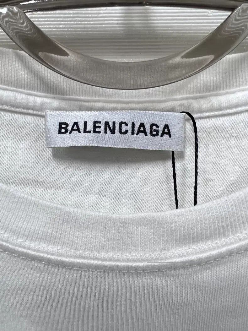 Balenciaga Balenciaga Double B letter printed logo short sleeve drop Size US S / EU 44-46 / 1 - 4 Thumbnail