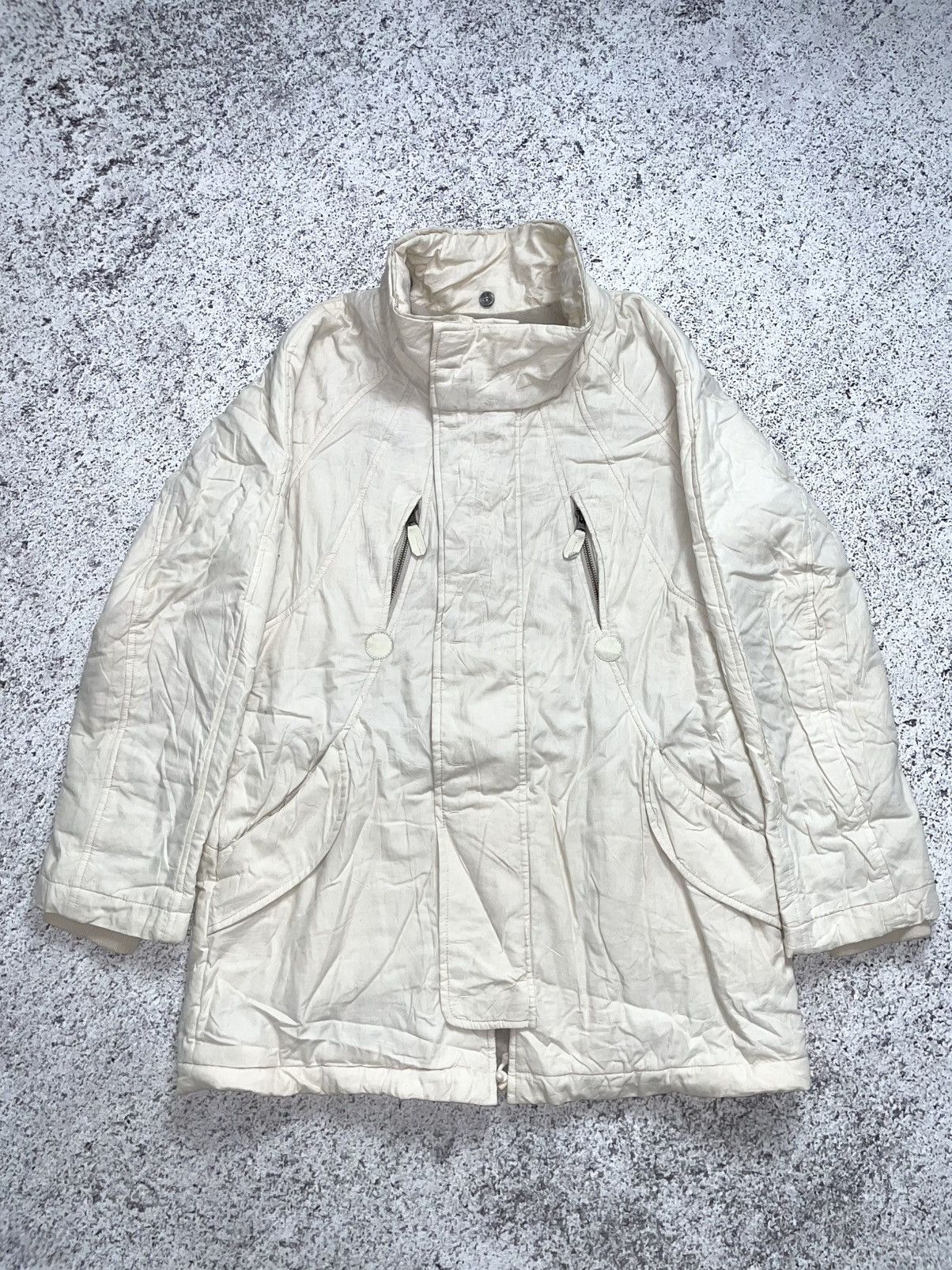 Issey Miyake 1990s Tsumori Chisato - Raccoon Fur Puff Jacket Issey Miyake Size US M / EU 48-50 / 2 - 2 Thumbnail