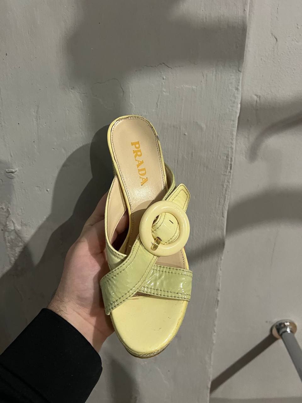 Prada PRADA SANDALS PATERN LEATHER WOMEN VINTAGE HEELS SIZE 35 Size US 5 / IT 35 - 13 Thumbnail