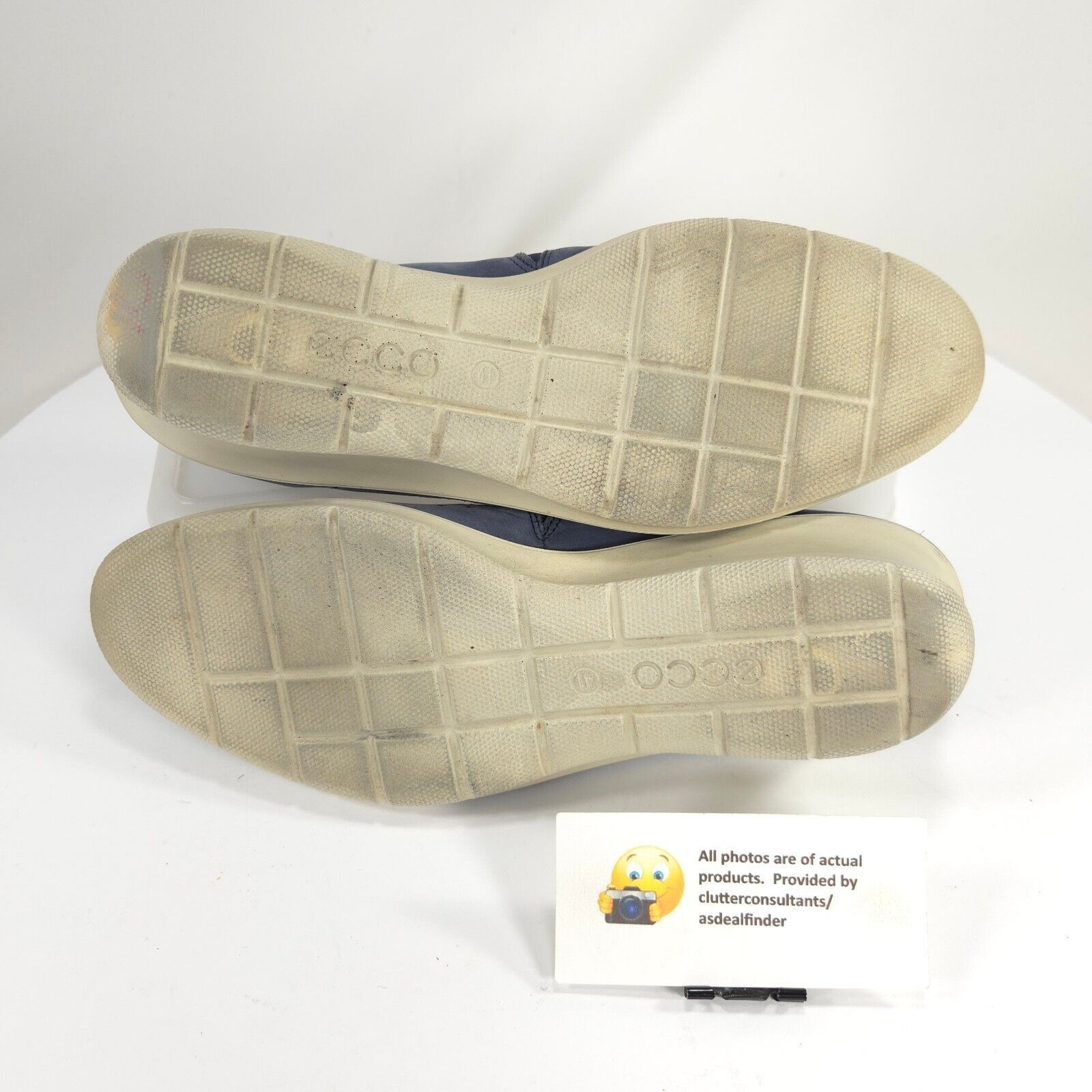 Ecco Ecco Leather Wedge Slip On Ballet Flat Womens Size 10.5 Blue Size US 10.5 / IT 40.5 - 9 Thumbnail