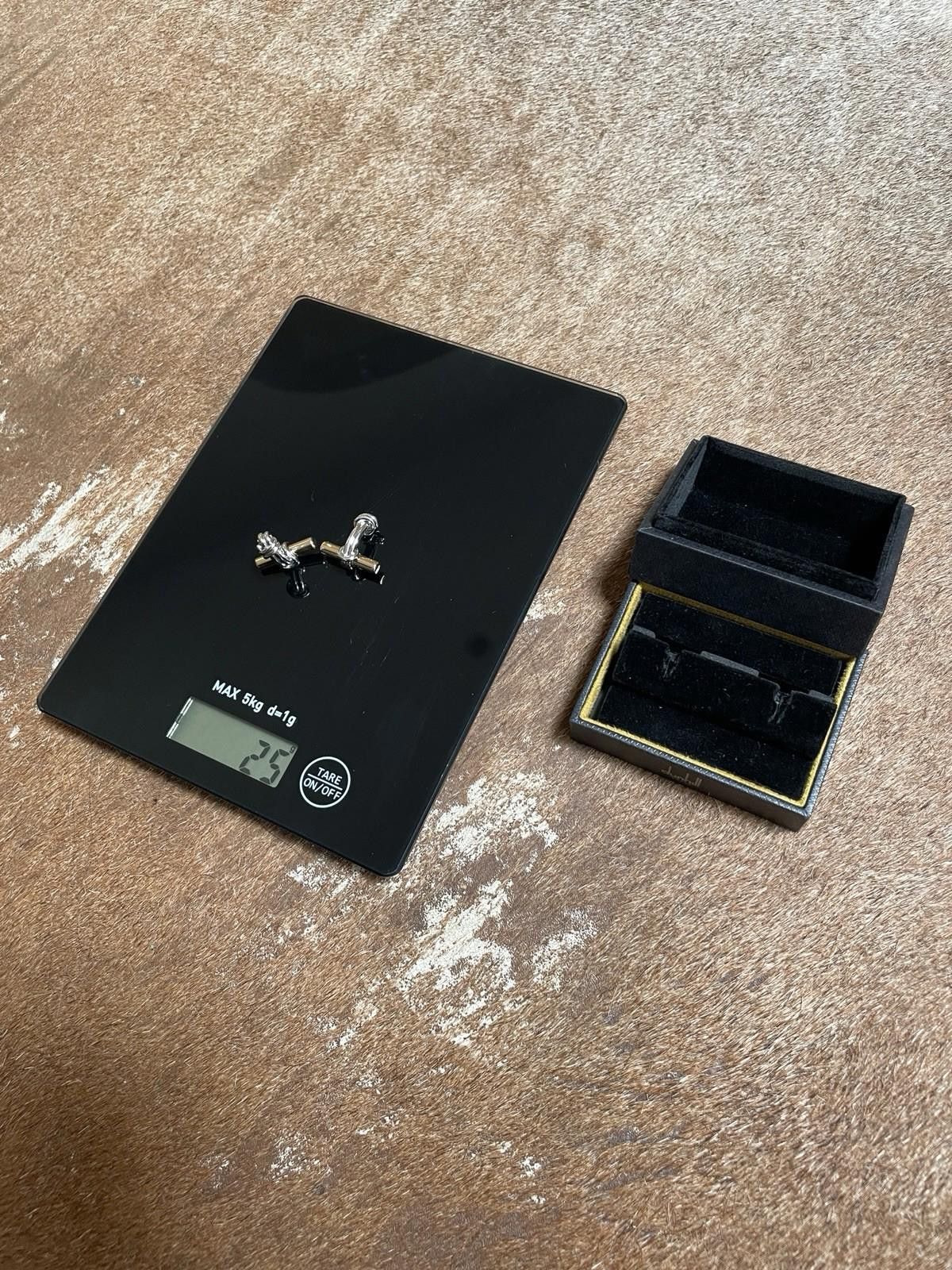 Alfred Dunhill Dunhill 18K Gold + Sterling Silver Cufflinks Size ONE SIZE - 10 Thumbnail