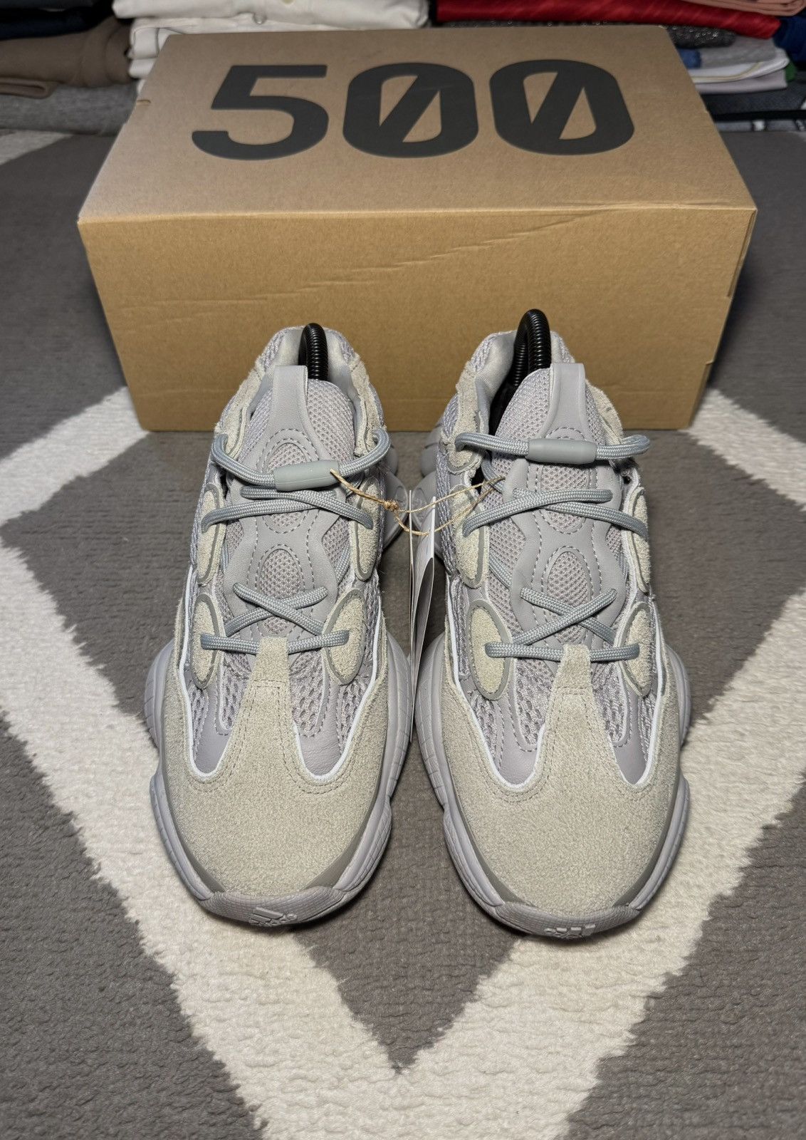 Adidas × Kanye West × Yeezy Adidas Yeezy 500 Stone Salt Sneakers IE4783 BNWT 7 US Size US 7 / EU 40 - 8 Thumbnail
