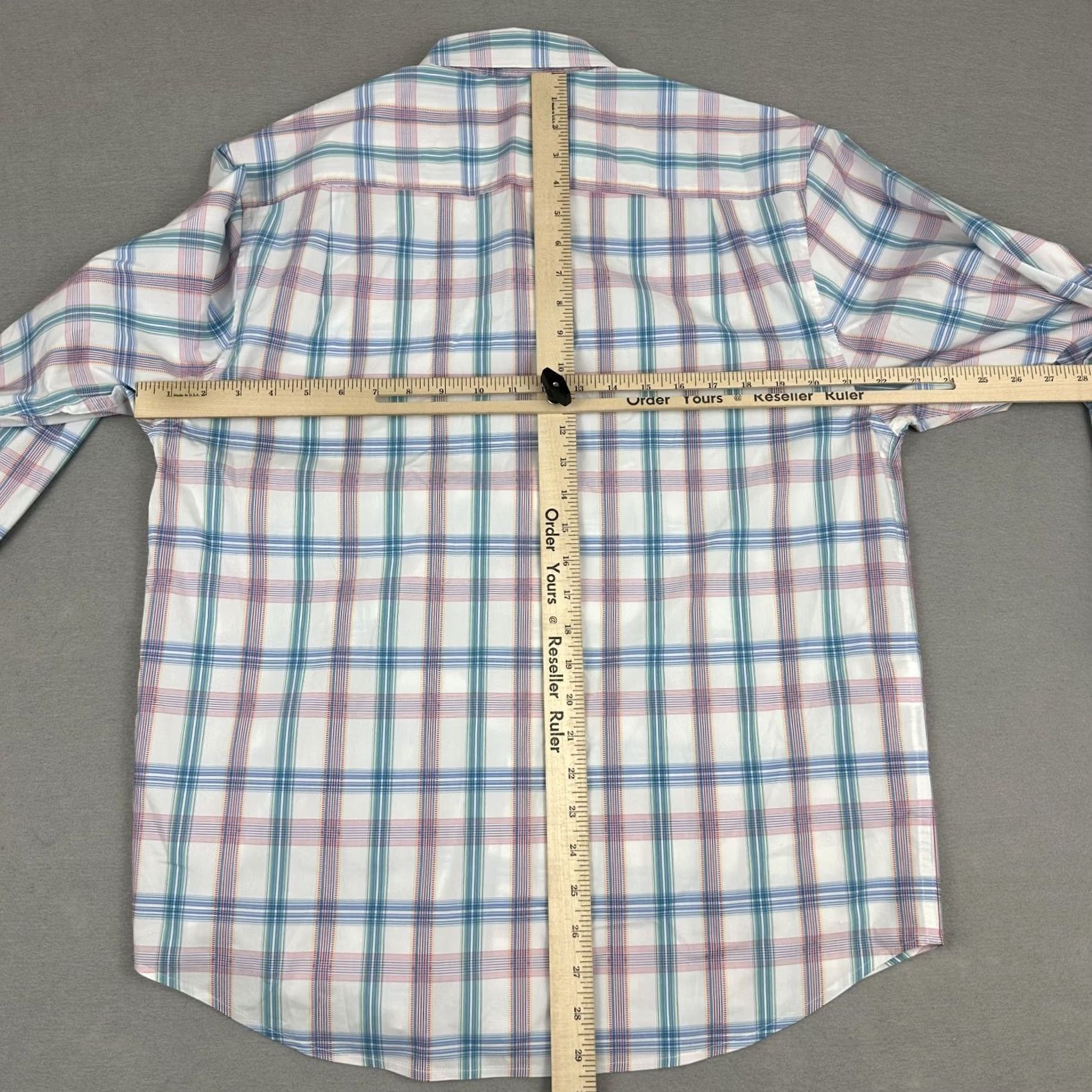 Tommy Bahama Tommy Bahama Shirt Men Medium Green Plaid Button Up Pockets Sarasota Stretch M Size US M / EU 48-50 / 2 - 7 Thumbnail