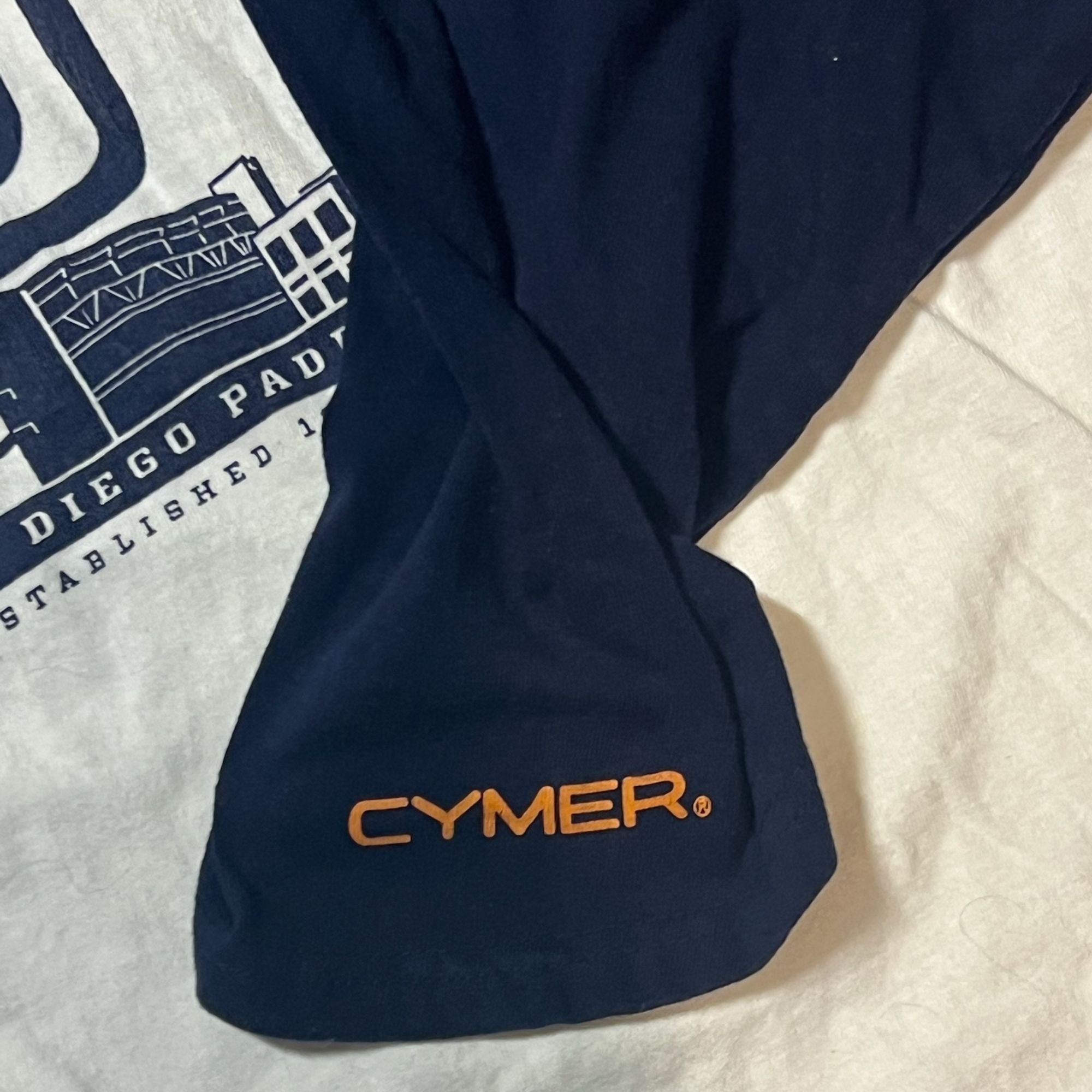 Other San Diego Padres Raglan Tee XL Navy & White Baseball Style 1 Size US XL / EU 56 / 4 - 5 Thumbnail