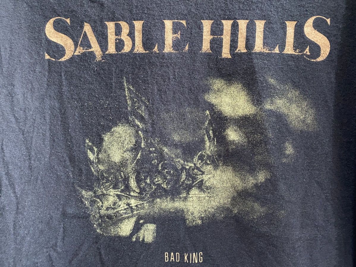 Band Tees SABLE HILLS BAD KING TSHIRT Size US XL / EU 56 / 4 - 3 Thumbnail