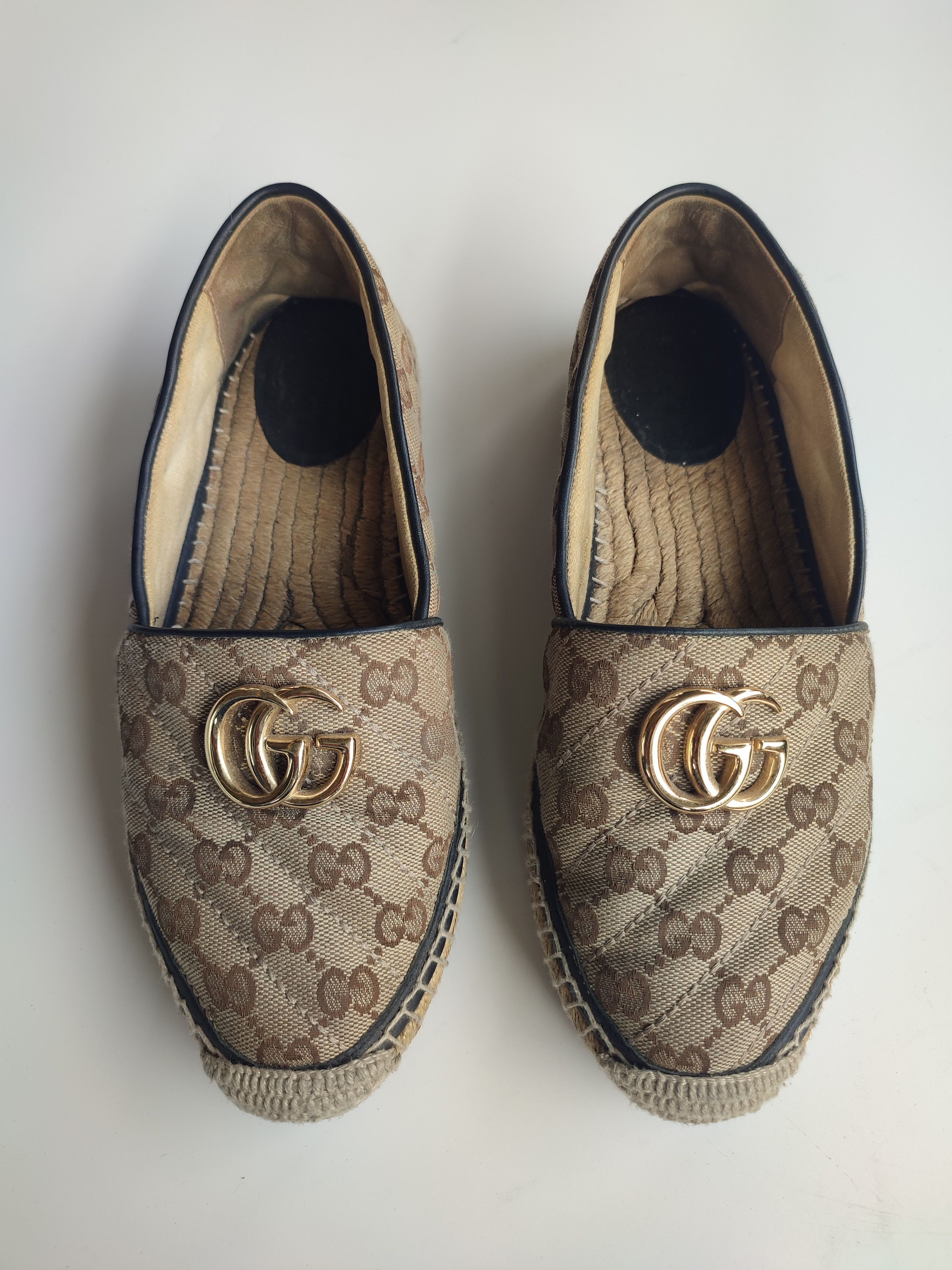 Gucci Authentic Gucci espadrilles women size 38 loafers Size US 8 / IT 38 - 1 Thumbnail