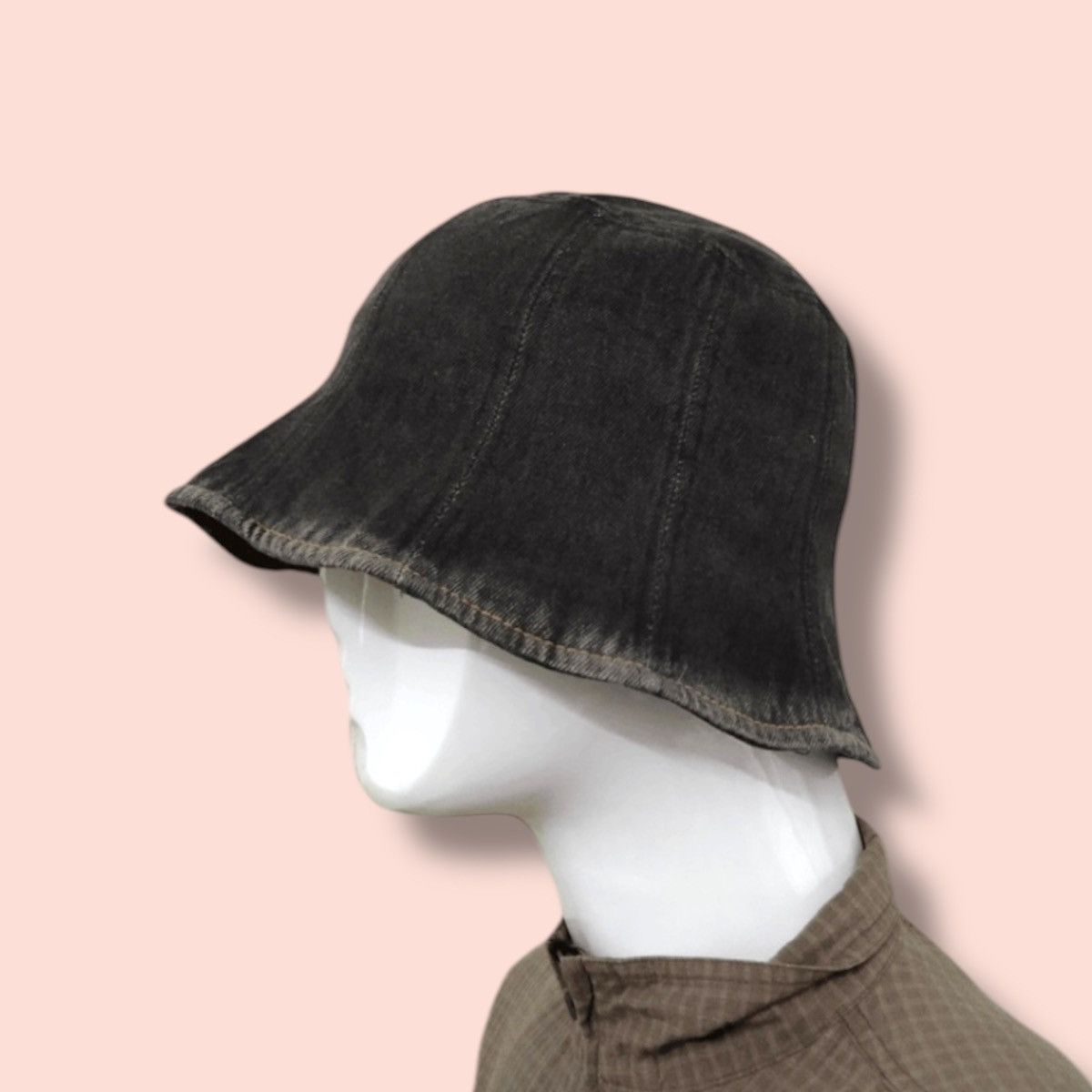 Vintage VINTAGE DENIM BUCKET HAT JAPAN Size ONE SIZE - 6 Thumbnail