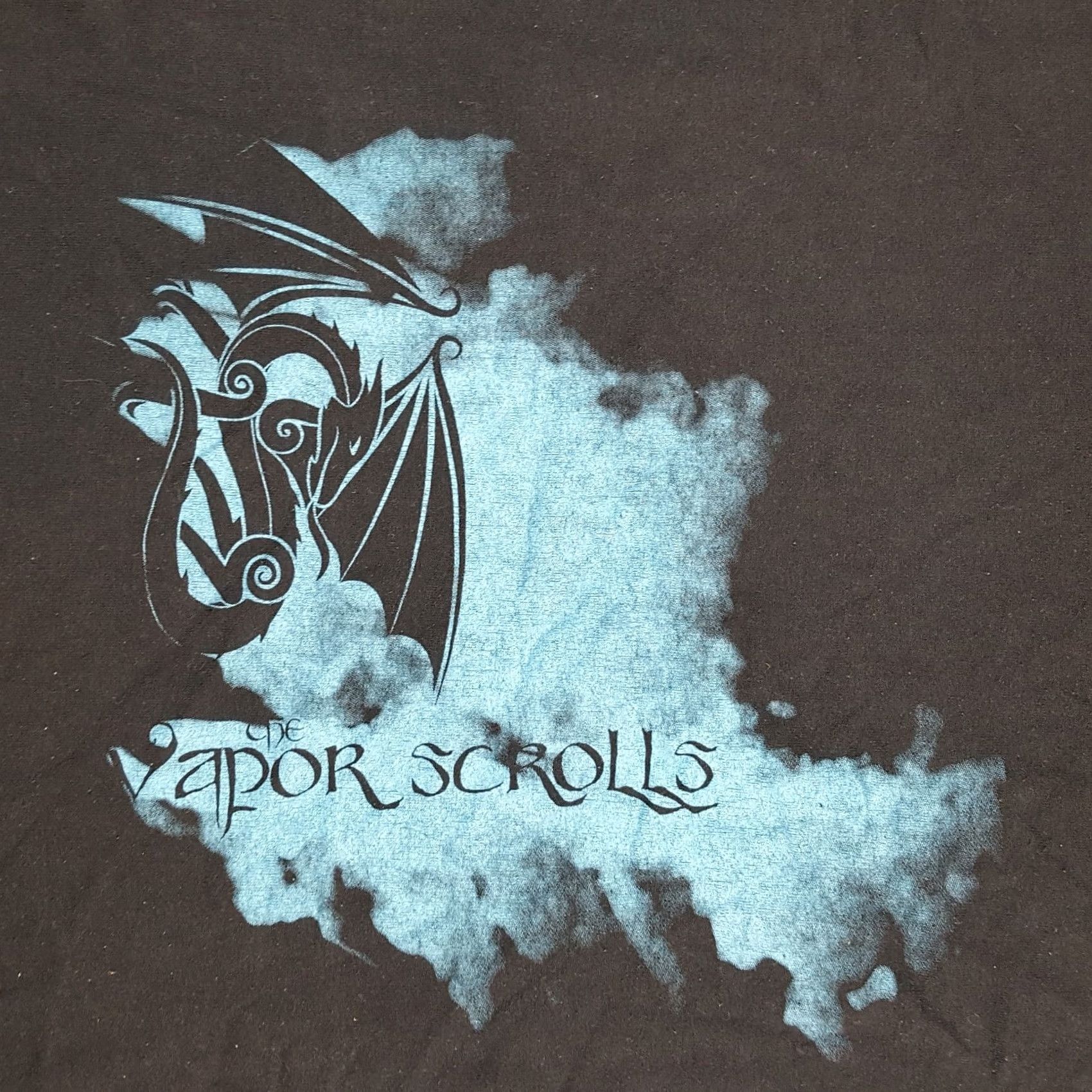 Vintage Vintage The Vapor Scrolls Dragon XL T Shirt Obvlivion Y2K Nike? Size US XL / EU 56 / 4 - 3 Thumbnail