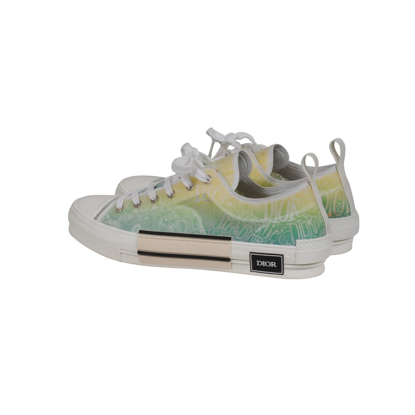 Dior SHAWN Stussy B23 Low Top Oblique Logo Sneaker Size US 12 / EU 45 - 5 Thumbnail