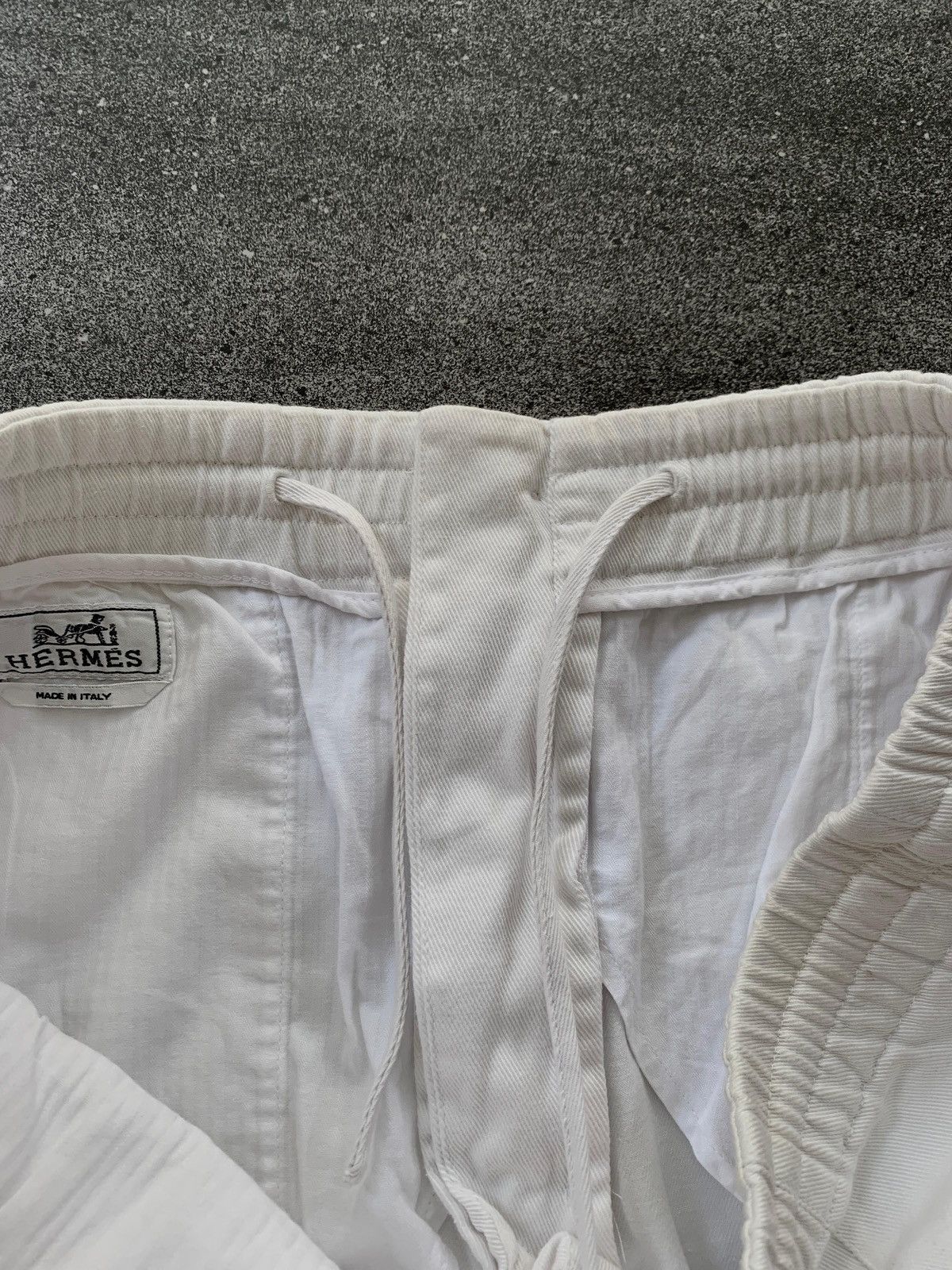Hermes FREE TAX! Relaxed Cotton Pants Size US 33 - 9 Thumbnail