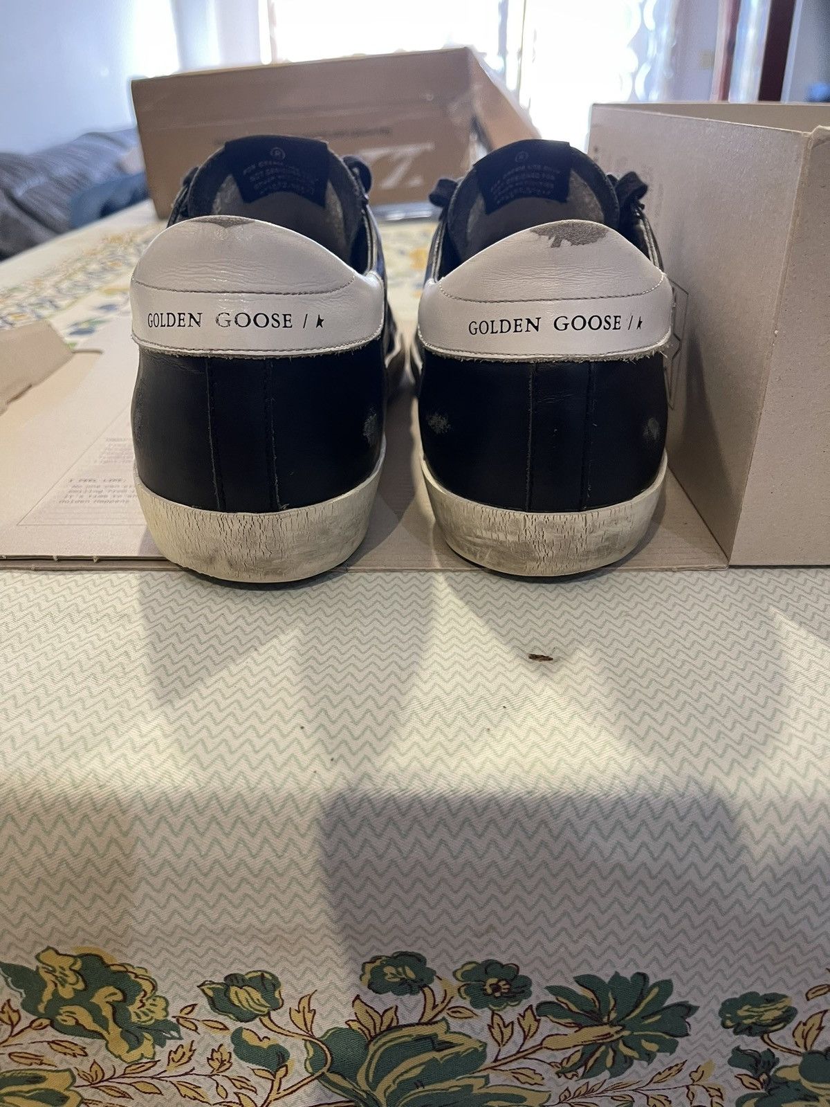Golden Goose Golden Goose Super-Star Black & White - With Original Box Size US 10 / EU 43 - 4 Thumbnail
