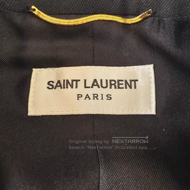 Saint Laurent Paris Saint Laurent Paris Single-breasted jacket Size XXS / US 00 / IT 34 - 7 Thumbnail
