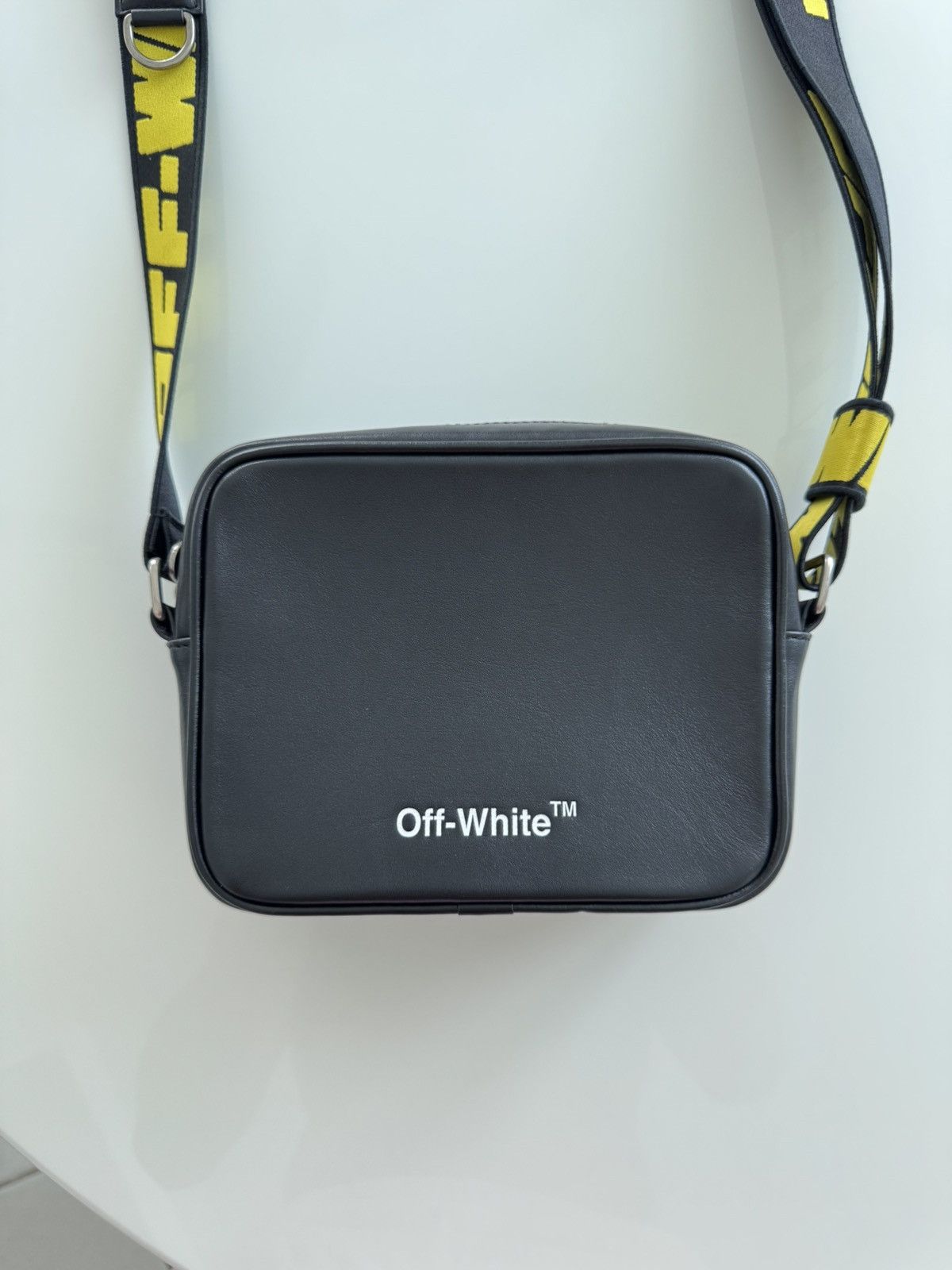Off-White Off-White Hard Core Leather Crossbody Bag Size ONE SIZE - 13 Thumbnail