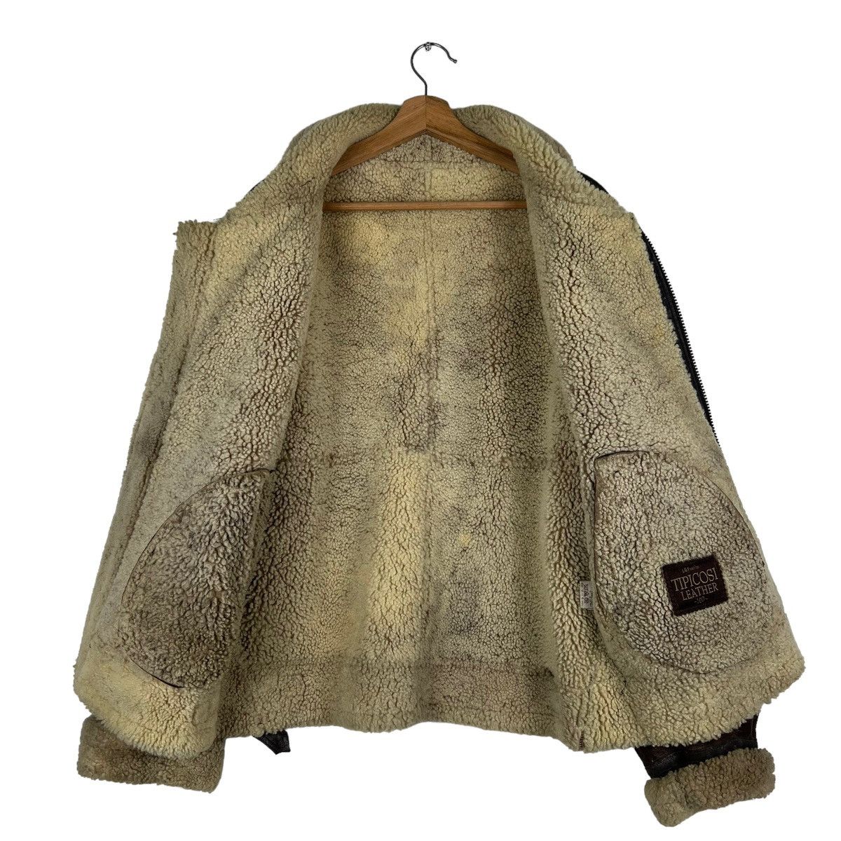 Vintage 🔥 VINTAGE B-3 SHEARLING LEATHER JACKET Size US M / EU 48-50 / 2 - 11 Thumbnail