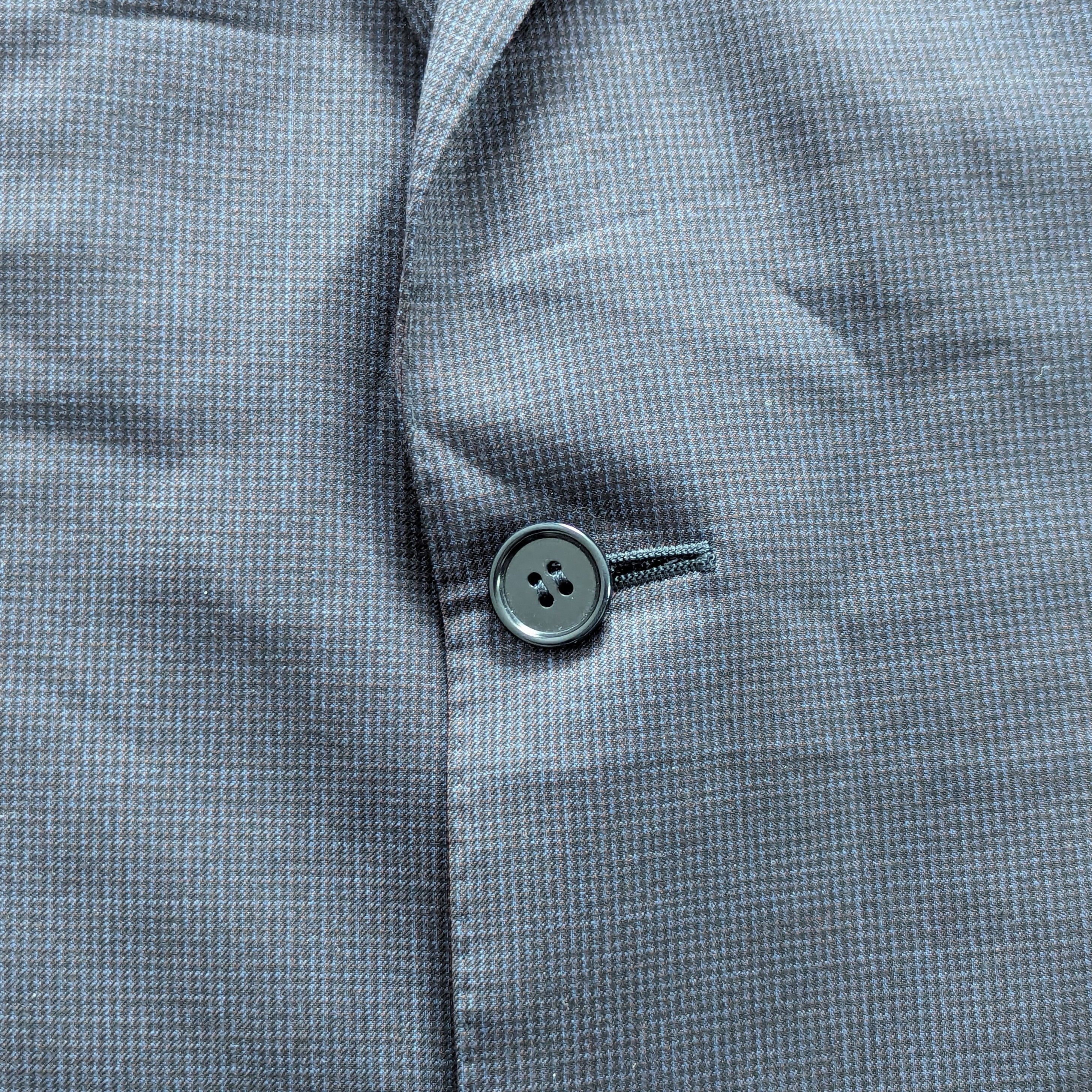Canali Canali 13290/30 Classic Wool Blazer Jacket Made Italy Luxury Size 50R - 4 Thumbnail