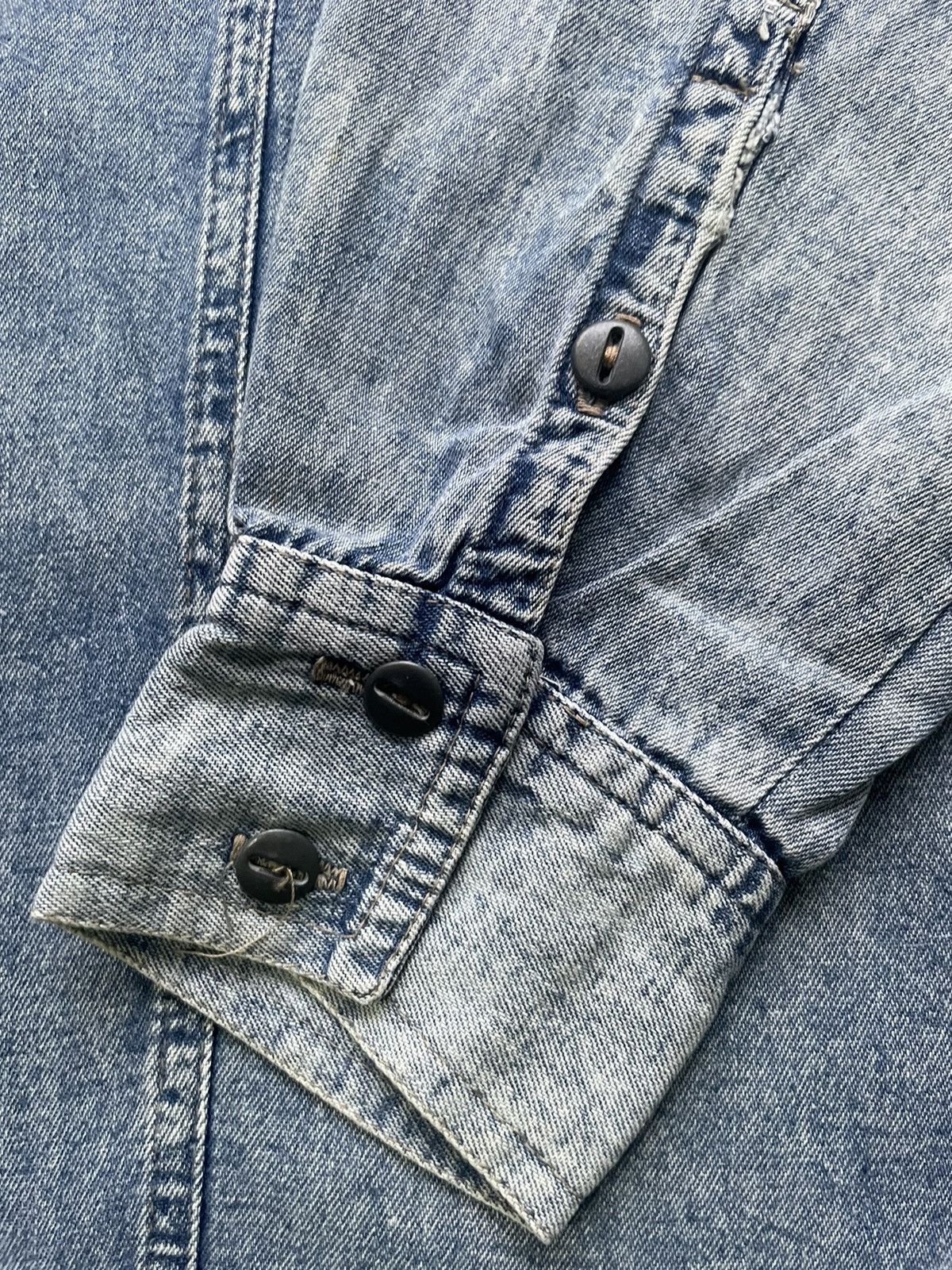 Vintage Vintage Z.Cavaricci Denim Shirt Size US XL / EU 56 / 4 - 12 Thumbnail