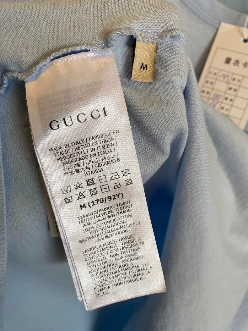 Gucci GucciApple letter short-sleeved T-shirt 2503-Nextarrow Size US M / EU 48-50 / 2 - 7 Thumbnail
