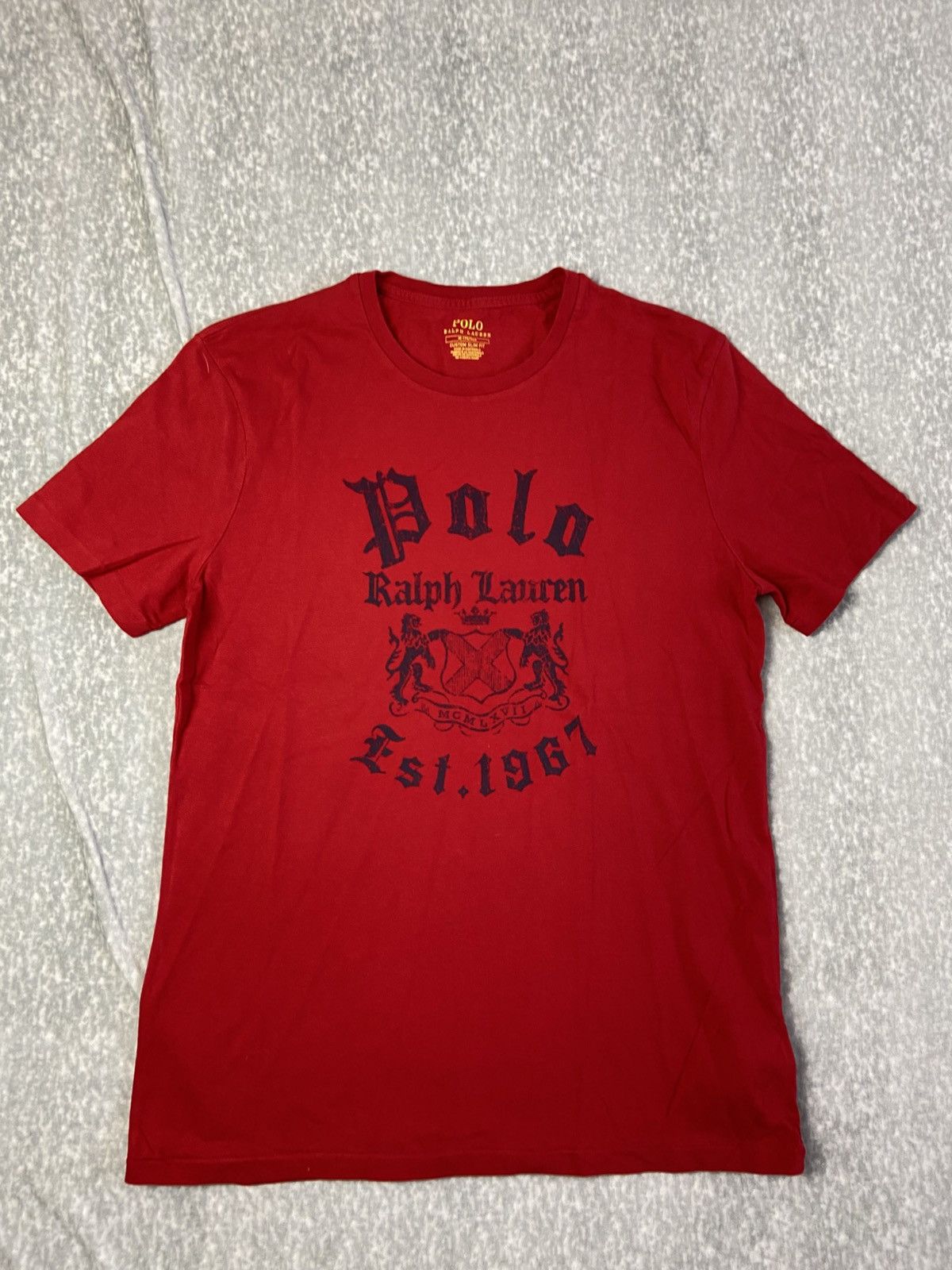 Polo Ralph Lauren Polo Ralph Lauren Crest Graphic “Established in 1967” Shirt Size US M / EU 48-50 / 2 - 1 Thumbnail