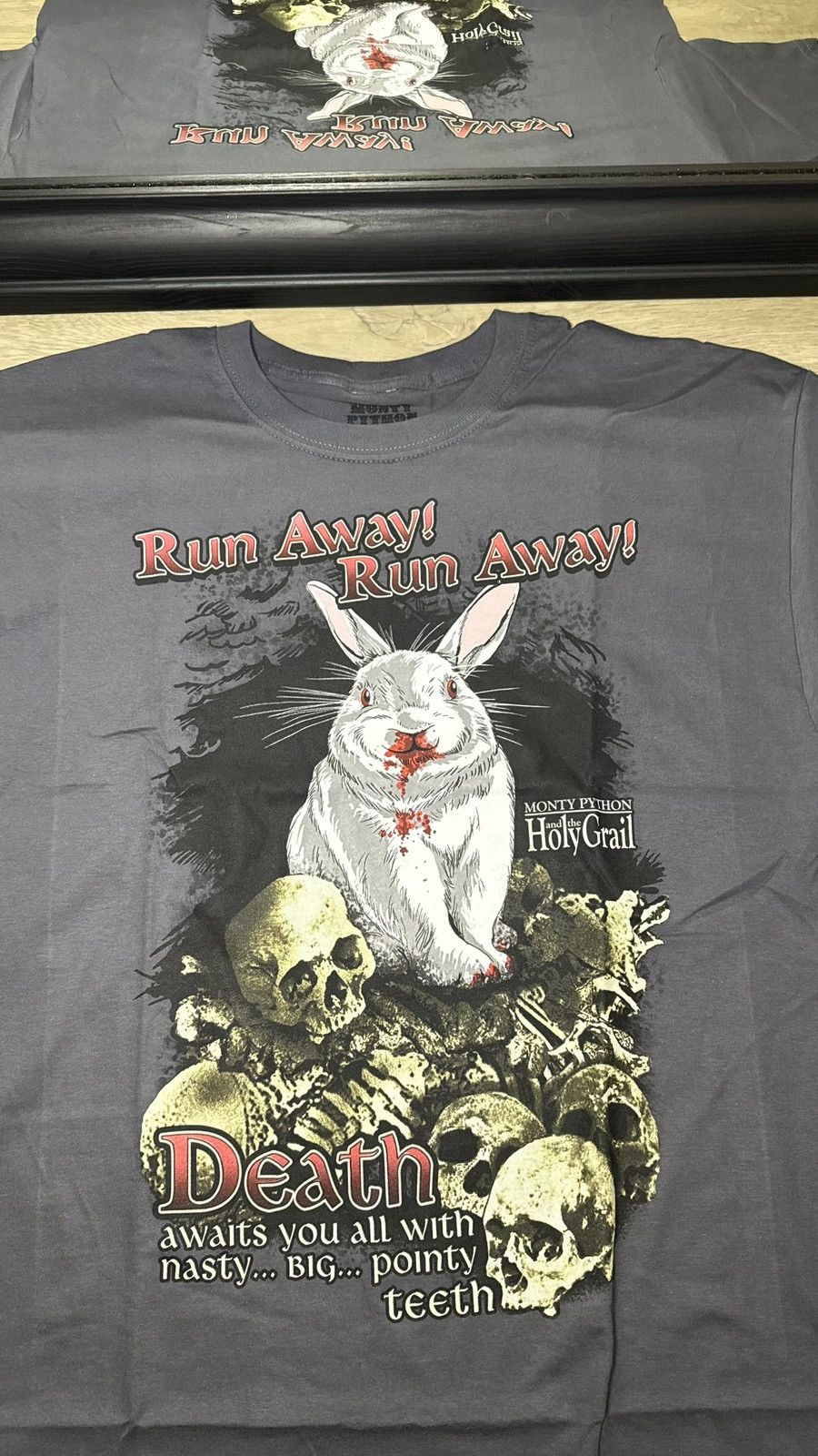Other New Vintage 2000s Monty Python Run Away! Run Away! Movie Size US XL / EU 56 / 4 - 3 Thumbnail