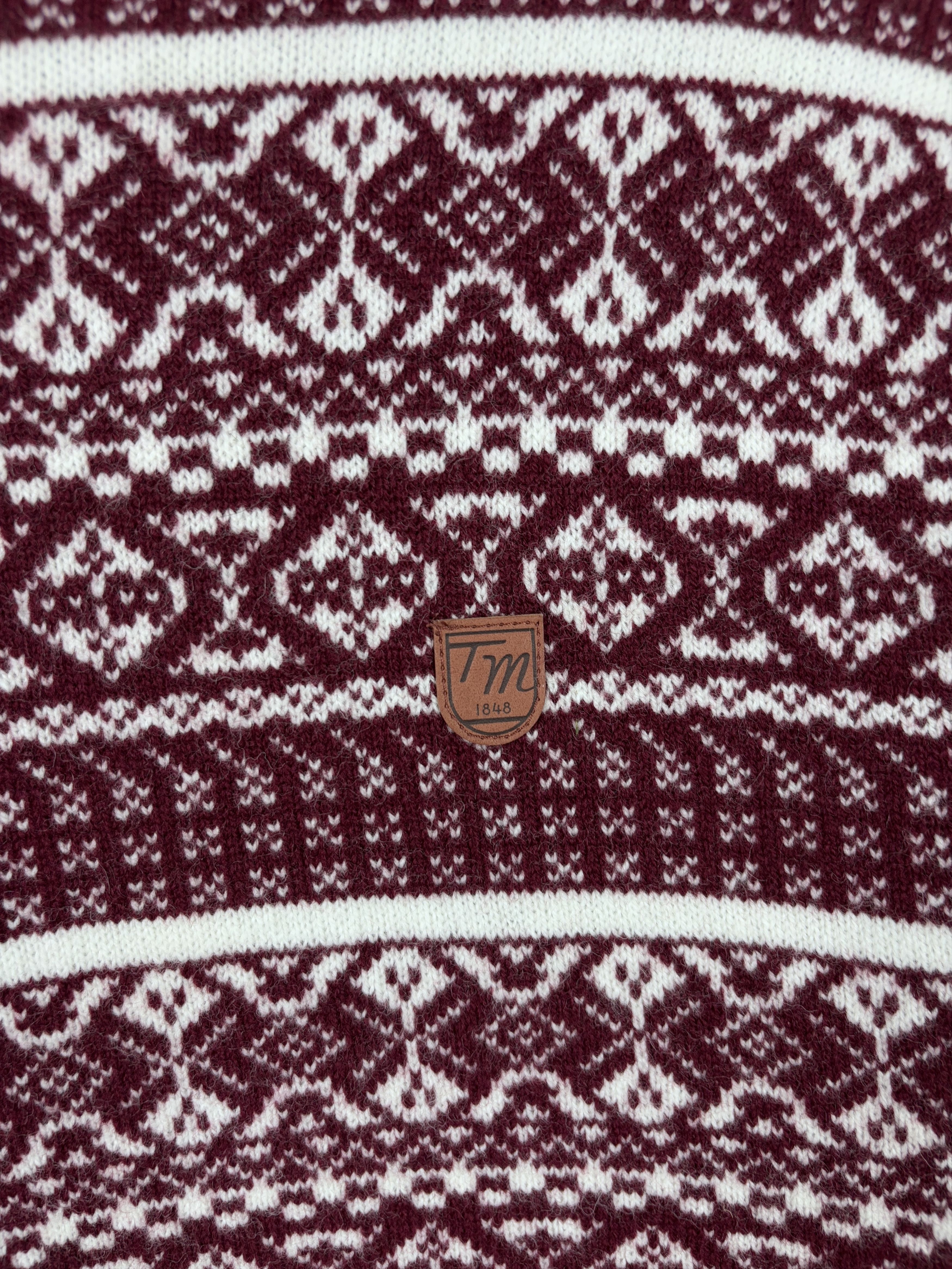 Andrew St. John × Vintage Tom Morris St Andrews Golf Wool Sweater Fair Isle Pullover Size US XL / EU 56 / 4 - 4 Thumbnail