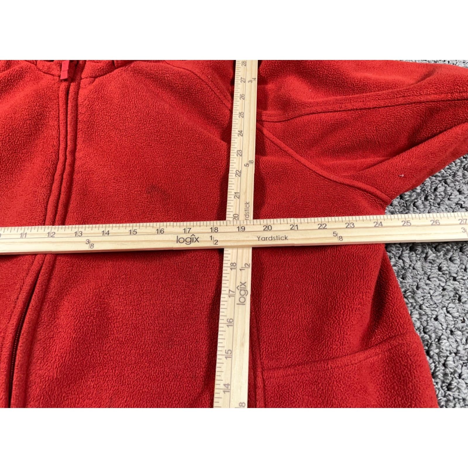 Vintage Duluth Hooded Jacket Adult 2XL Regular Red Fleece Parka Zip Full Zip Pockets Outdoor Hiking Men Size US XXL / EU 58 / 5 - 6 Thumbnail
