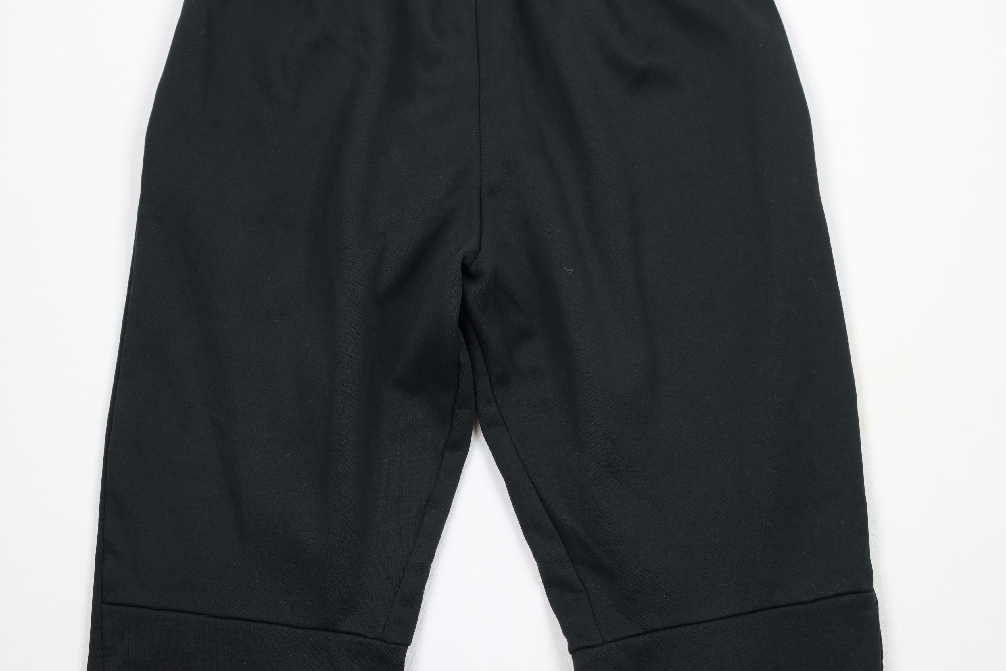 Nike × Vintage Vintage Nike Mini Swoosh Cuffed Sweatpants Joggers Black Size US 36 / EU 52 - 10 Thumbnail