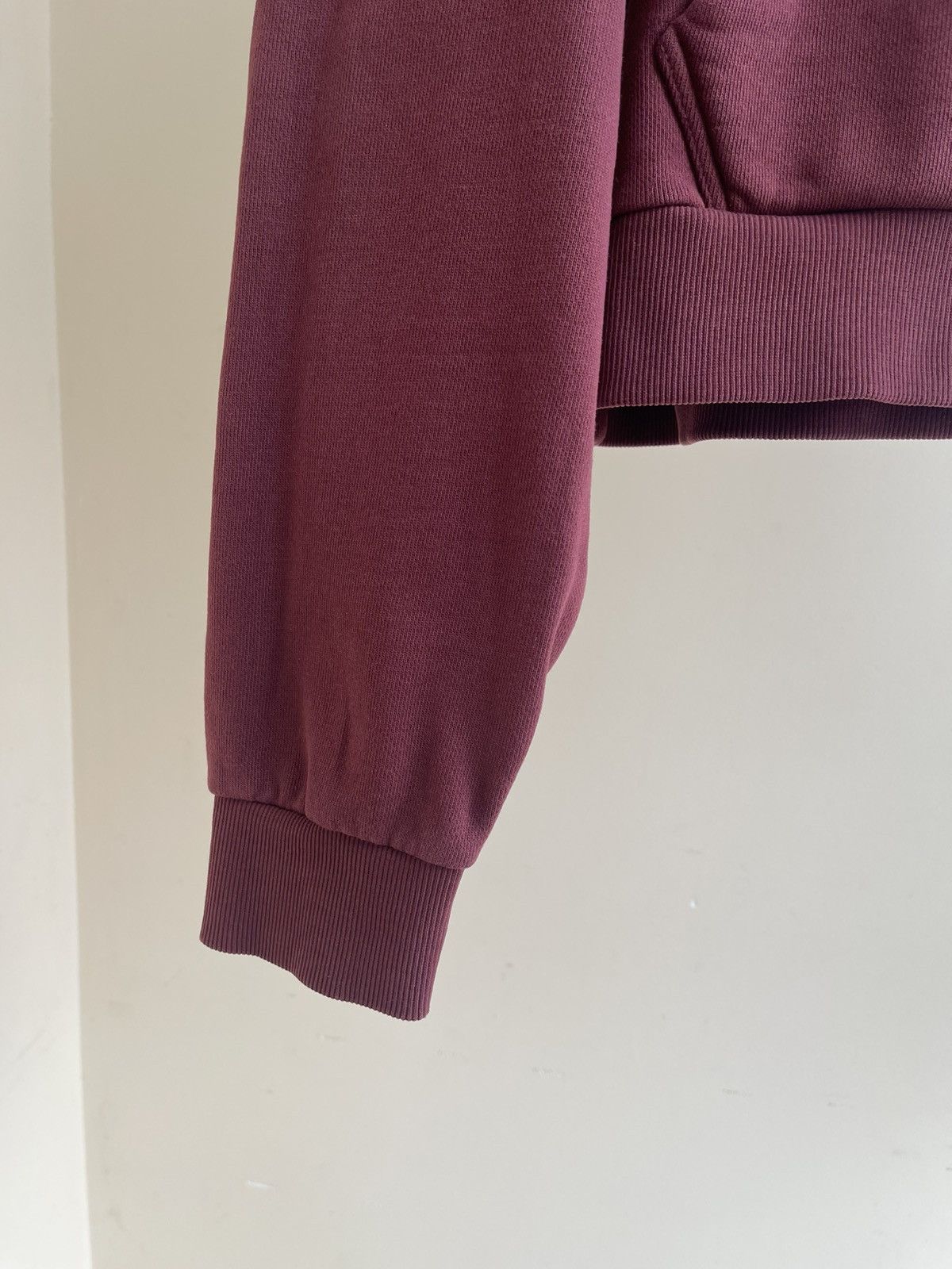 Entire Studios Cropped Oversized Boxy Washed Heavy Sweat Pullover Hoodie Size US XXS / EU 40 - 5 Thumbnail