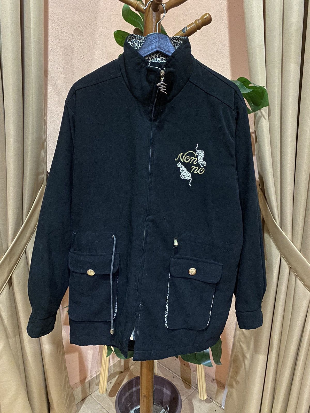 Other VINTAGE LEOPARD VELVET JACKET Size US M / EU 48-50 / 2 - 3 Thumbnail