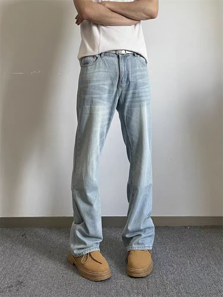 Japanese Brand × Jean High street washed straight micro flare jeans Size US 32 / EU 48 - 5 Thumbnail