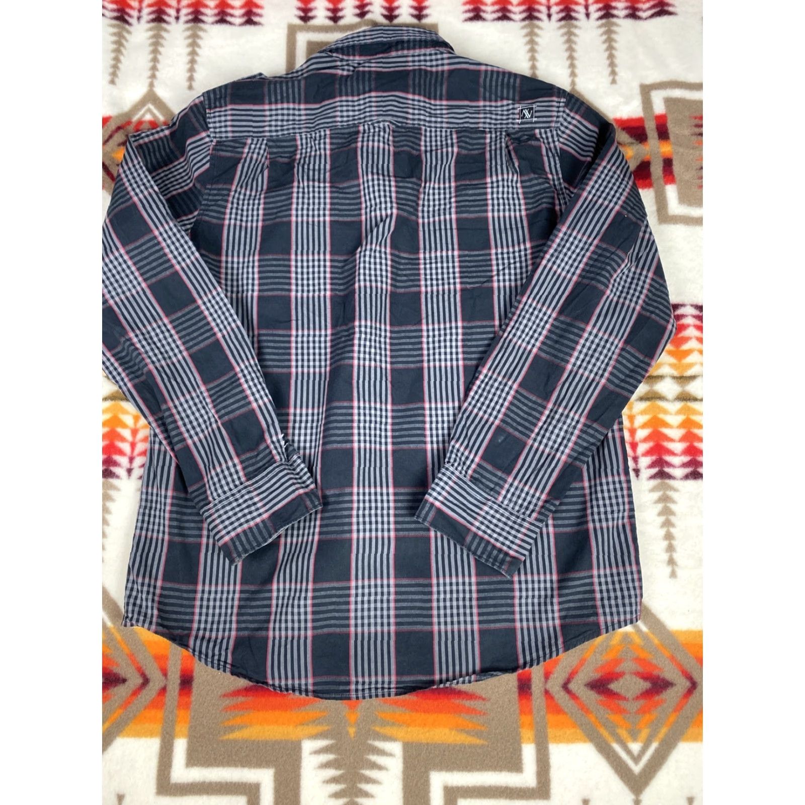 Vintage Atwater Button-Down Shirt Mens XL Plaid White Tigers Black & Gray Button Up Long Sleeve Classic Shirt Size US XL / EU 56 / 4 - 2 Thumbnail