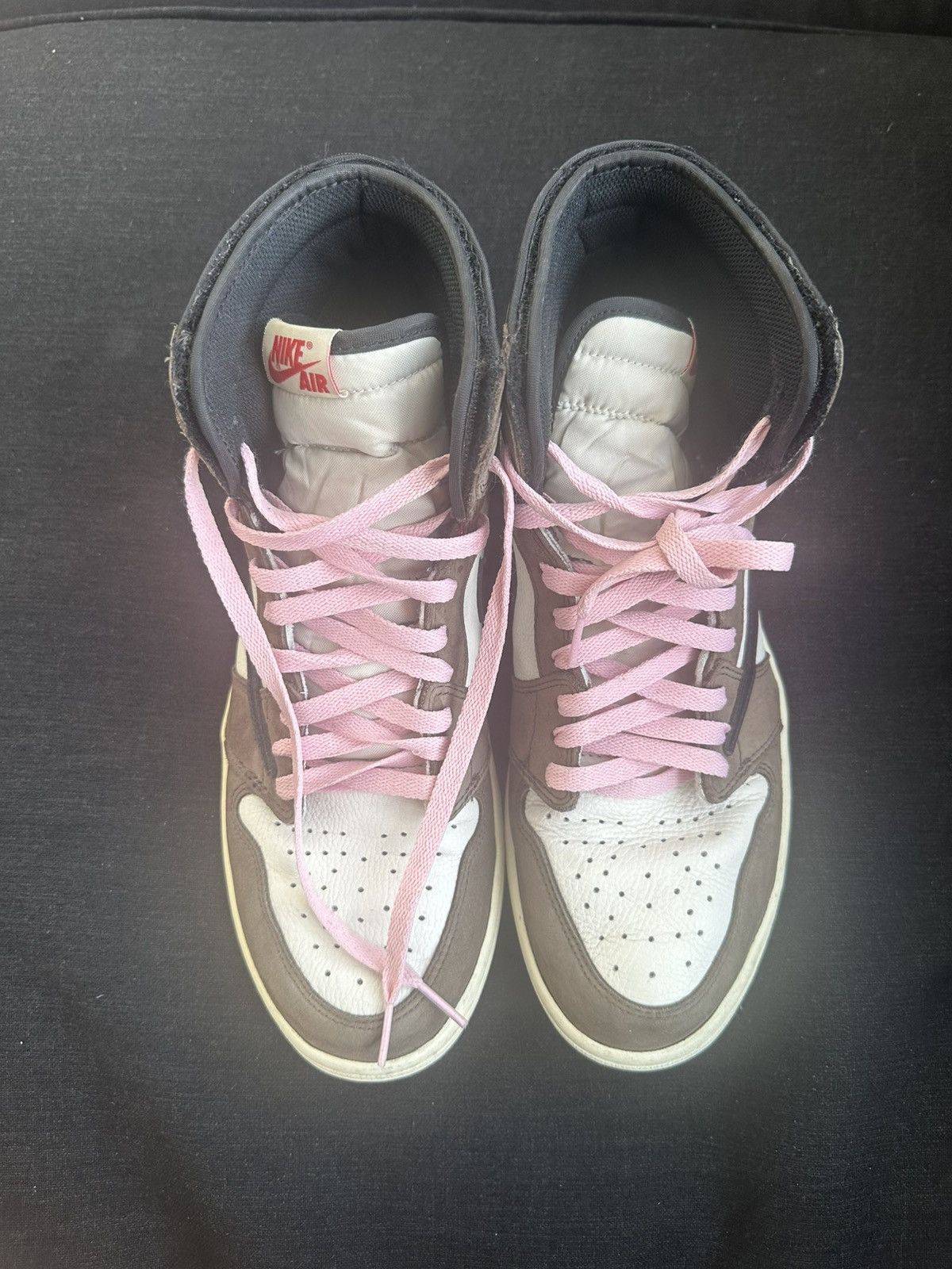 Jordan Brand × Travis Scott Jordan 1 Retro High OG SP Travis Scott Mocha Size US 12 / EU 45 - 15 Thumbnail