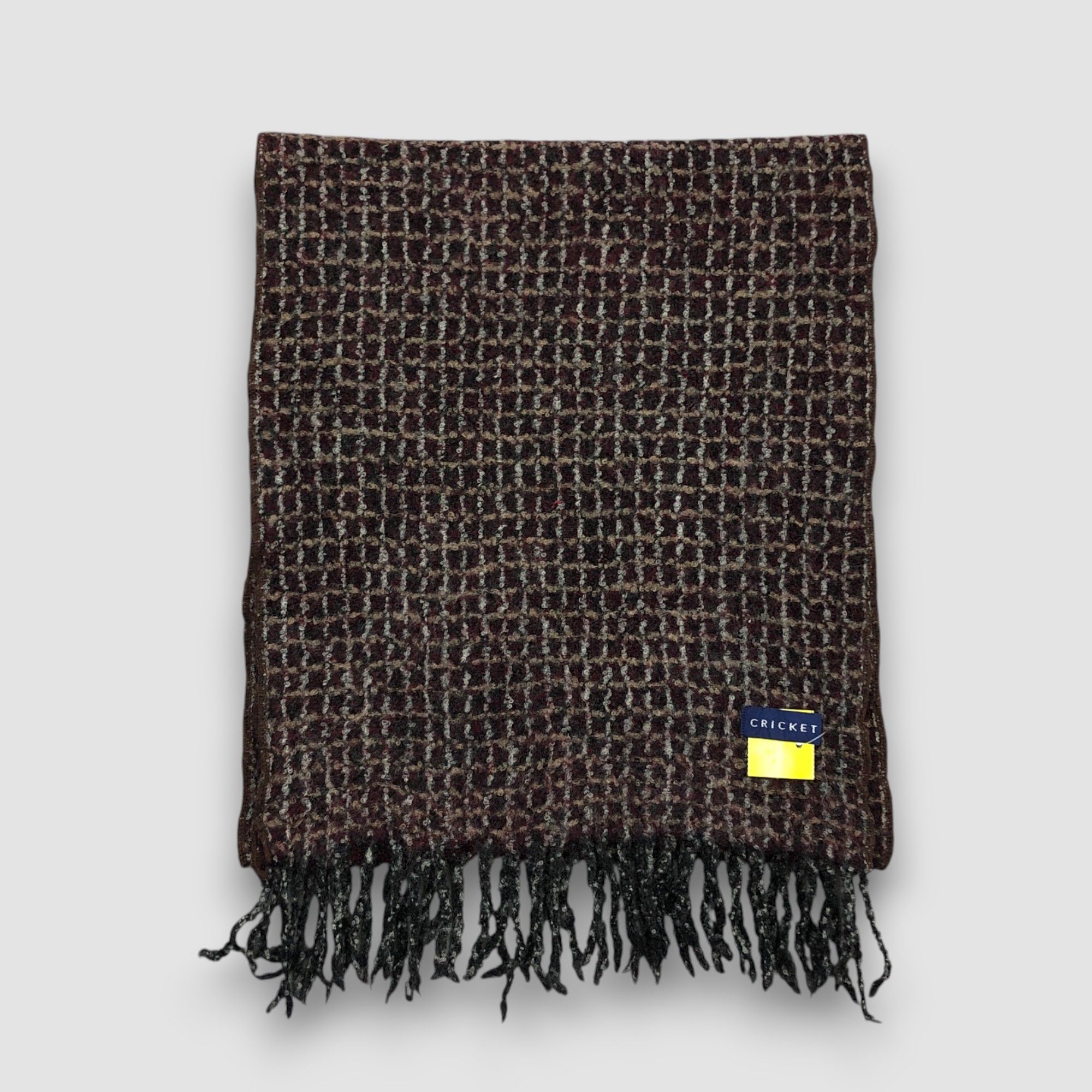 Vintage Vintage Cricket Scarf Muffler Wool Cashmere Scarves Size ONE SIZE - 3 Thumbnail