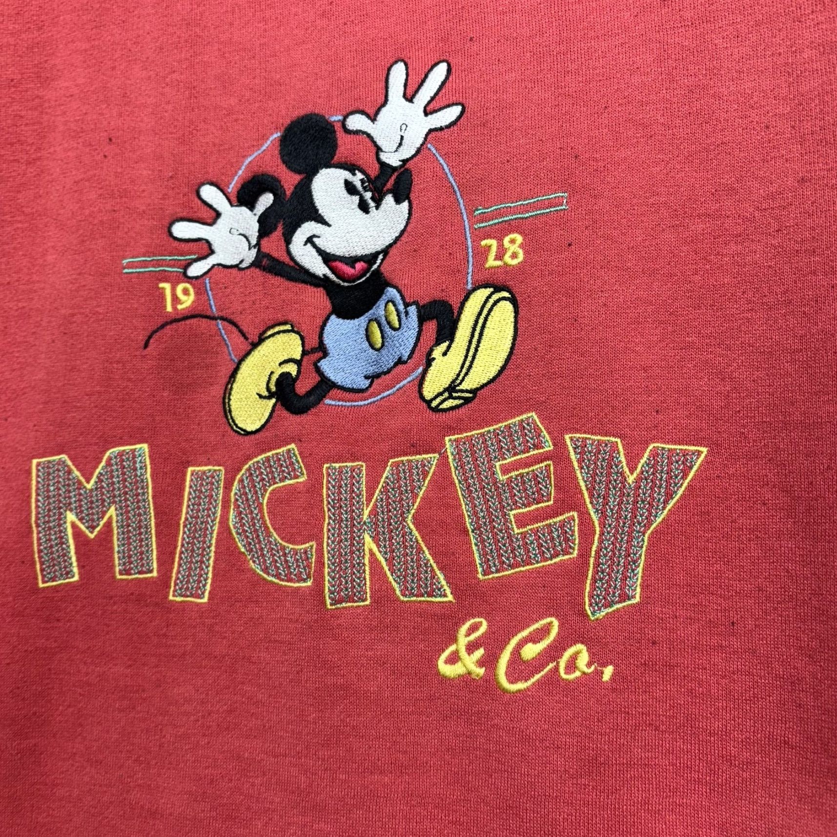 Mickey & Co. VINTAGE Mickey & Co Sweater Mens Large Red Disney Crewneck Pullover 90s Cartoon Shirt Mens Large Red Cartoon Mickey & Co. Sweater Size US L / EU 52-54 / 3 - 7 Thumbnail
