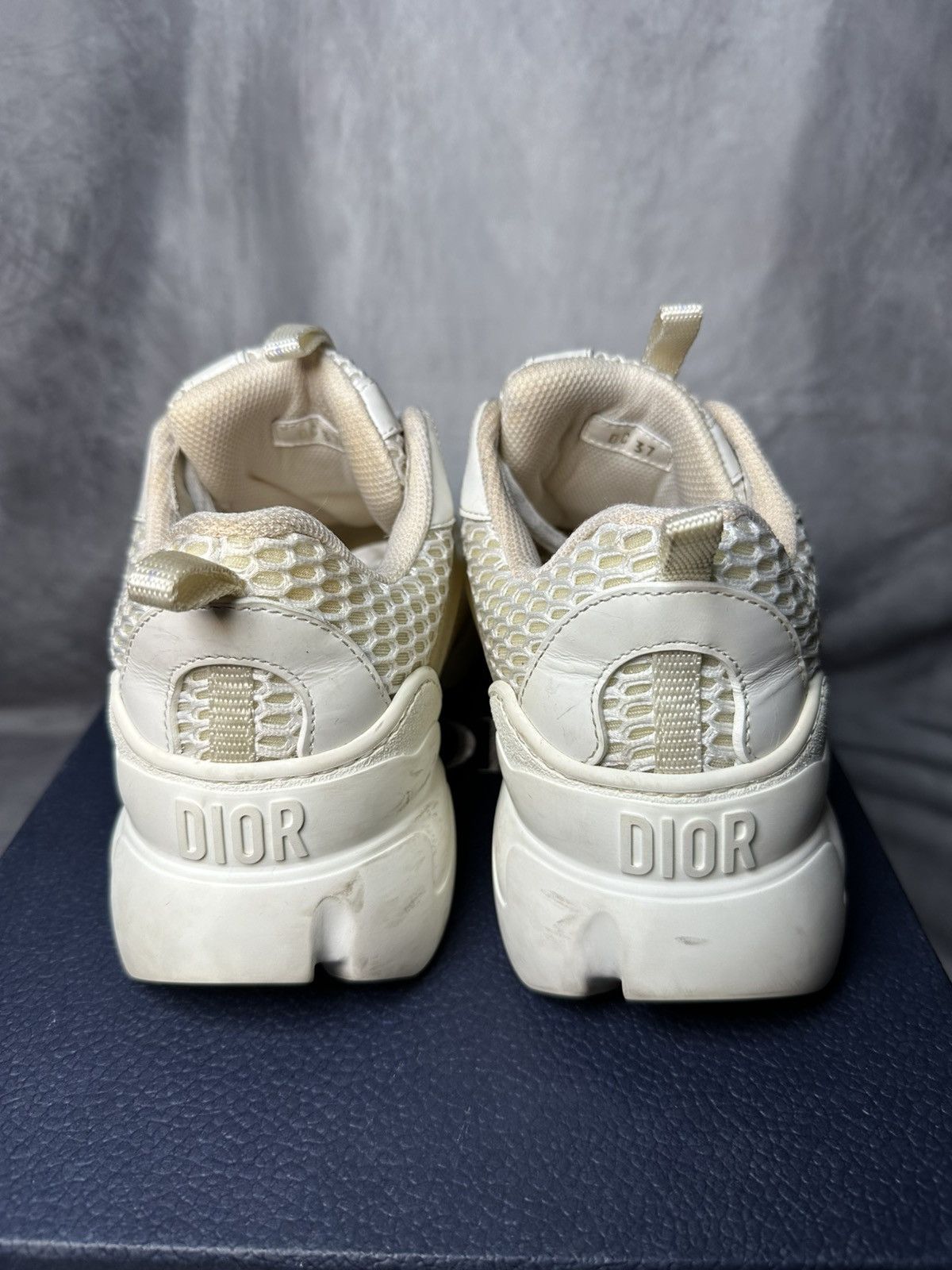 Dior DIOR D-CONNECT LEATHER & MESH SNEAKER Size US 7 / IT 37 - 5 Thumbnail